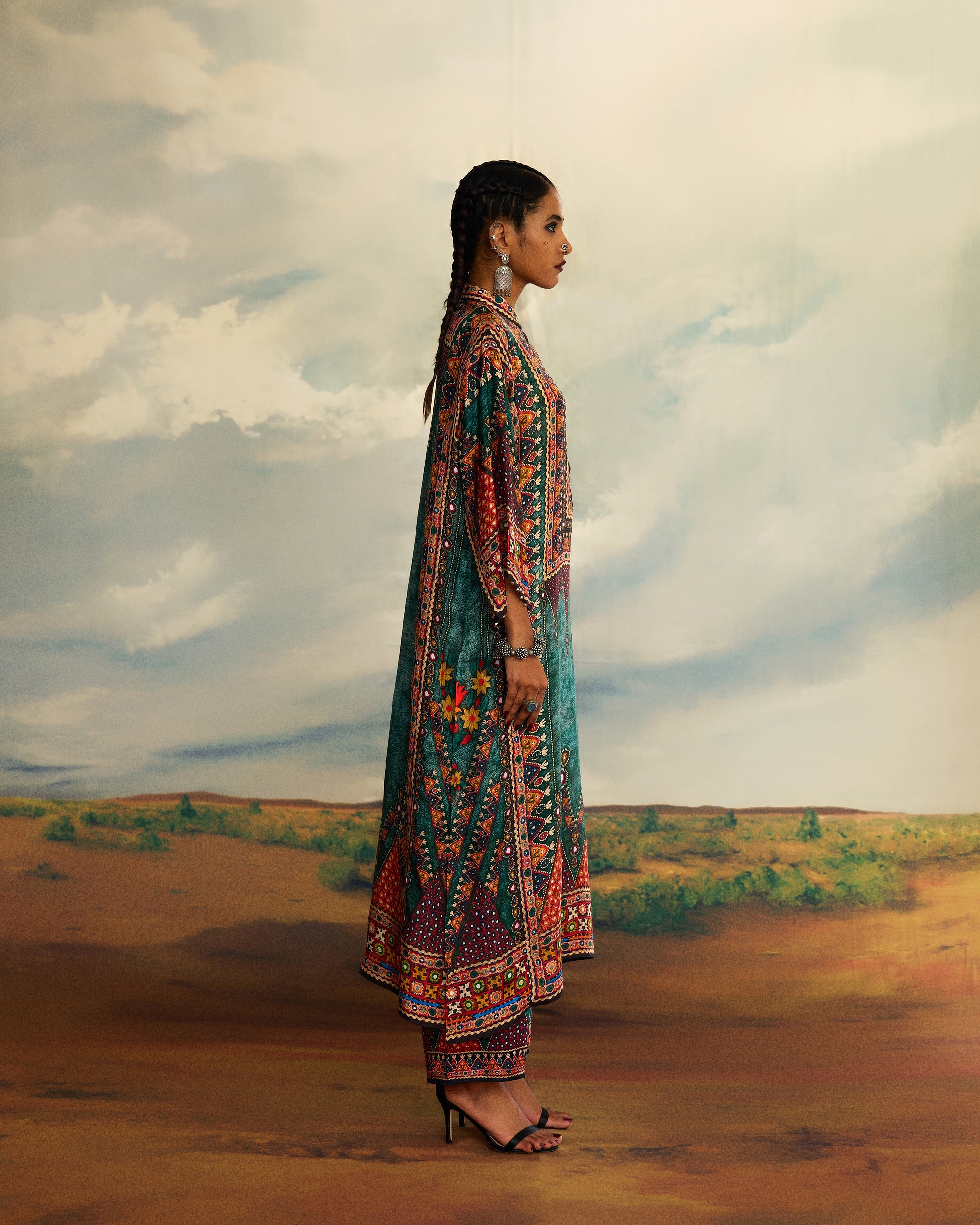 Kutch : Ghazala - Teal