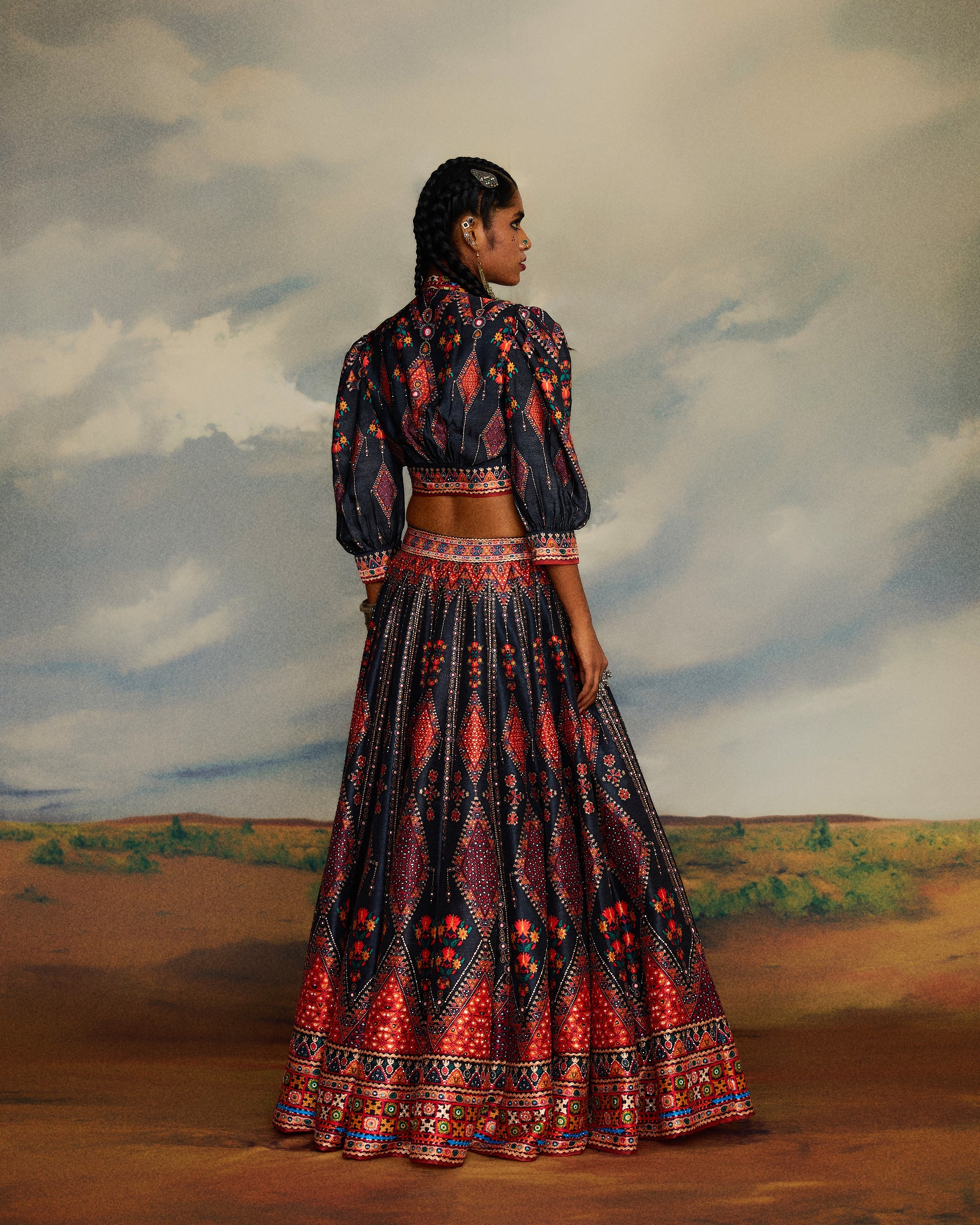 Kutch : Rubali Leela - Charcoal