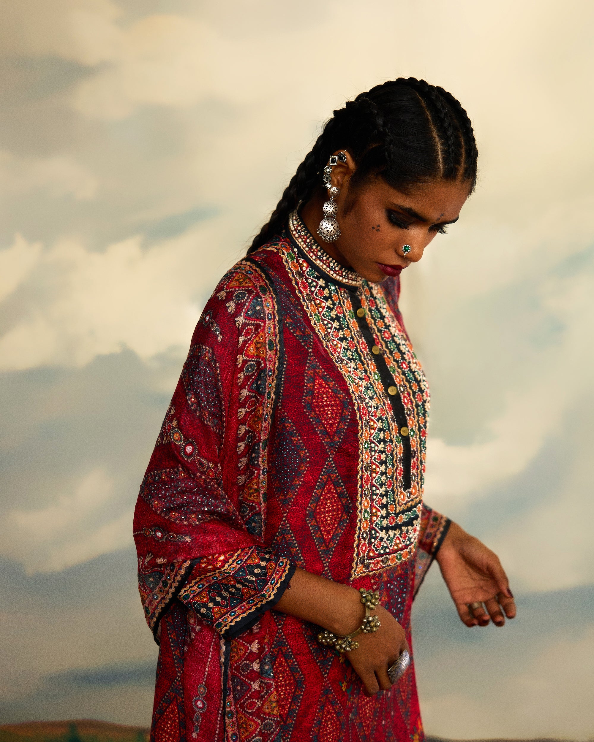 Kutch : Champa - Red