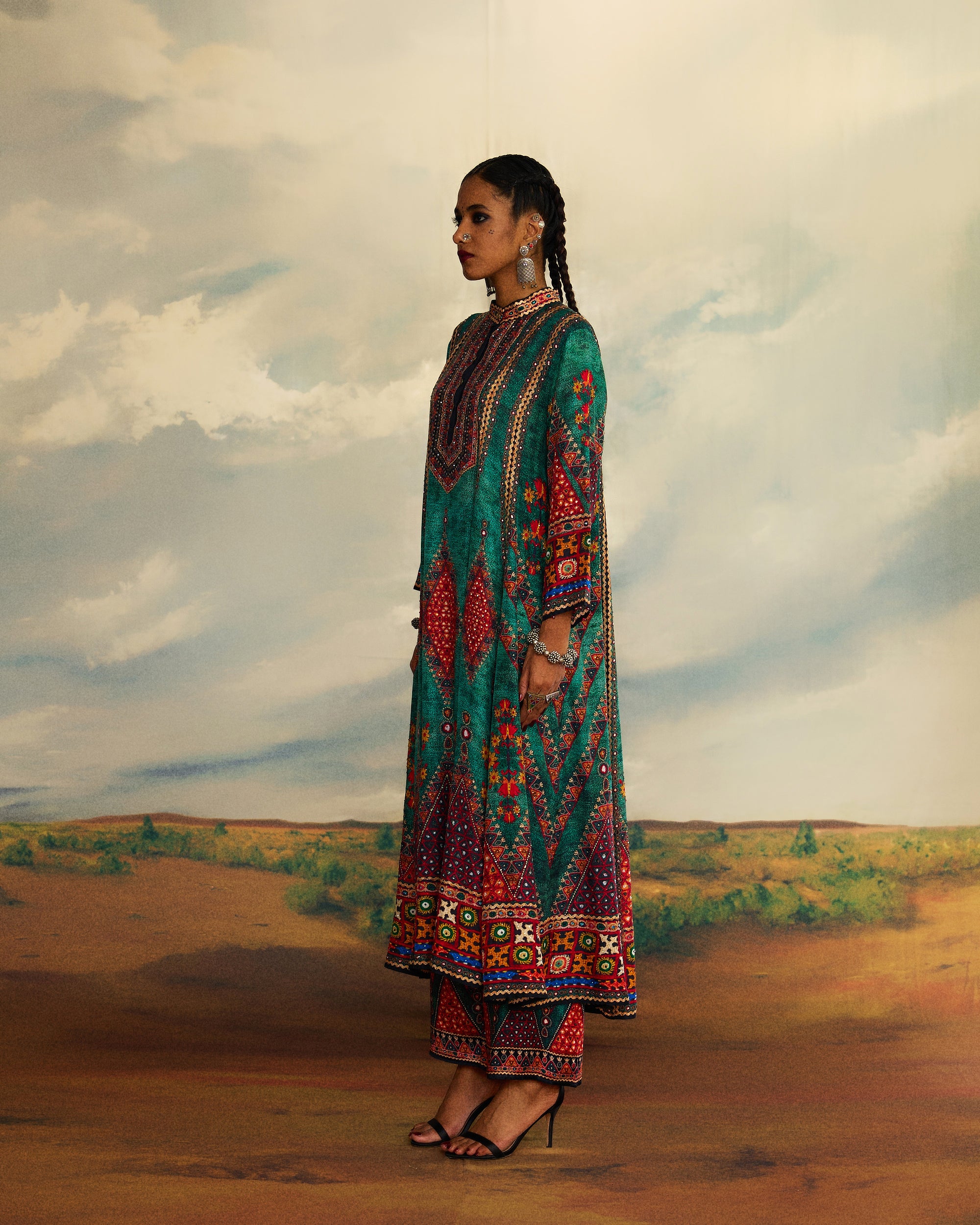 Kutch : Banera - Teal