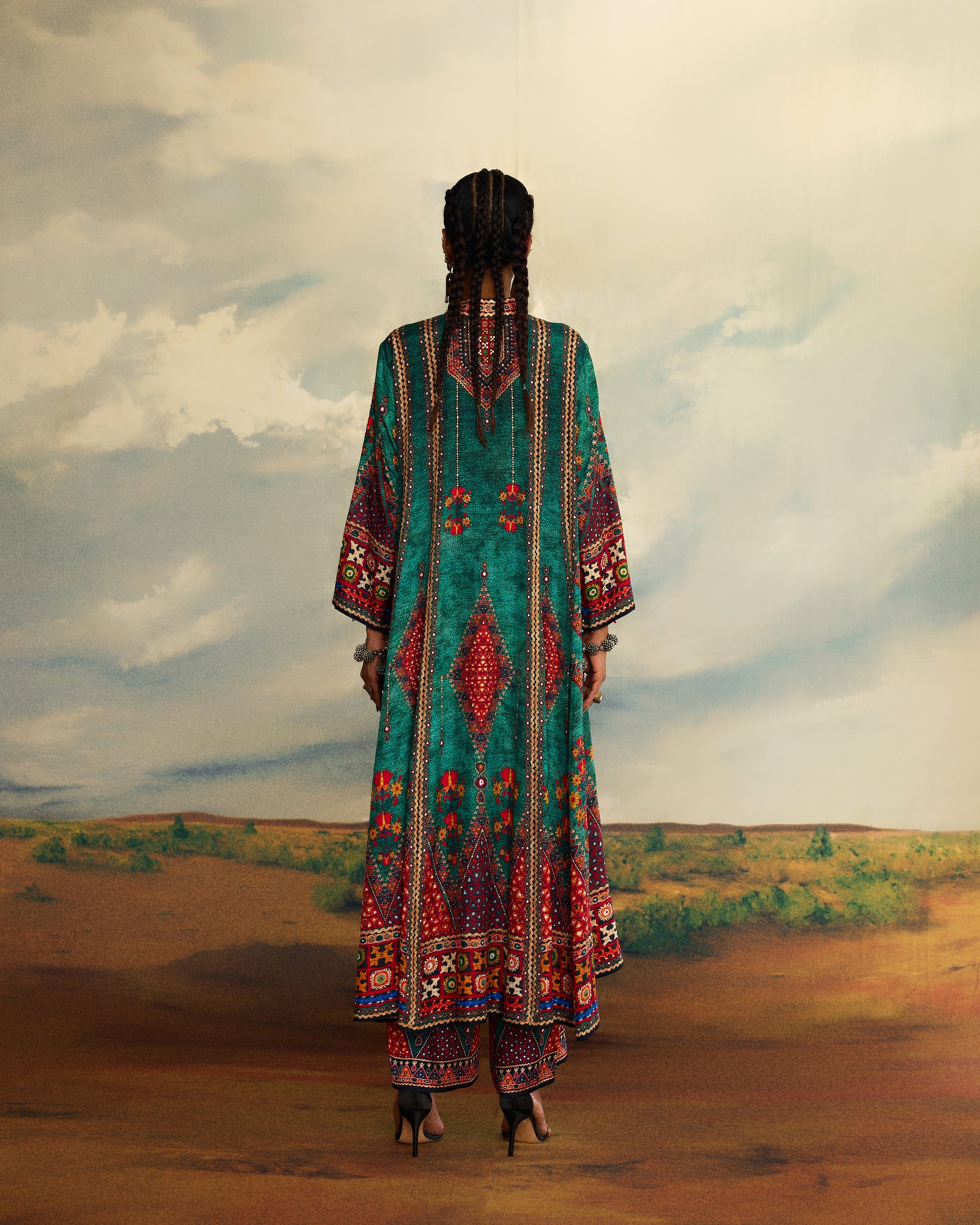 Kutch : Banera - Teal