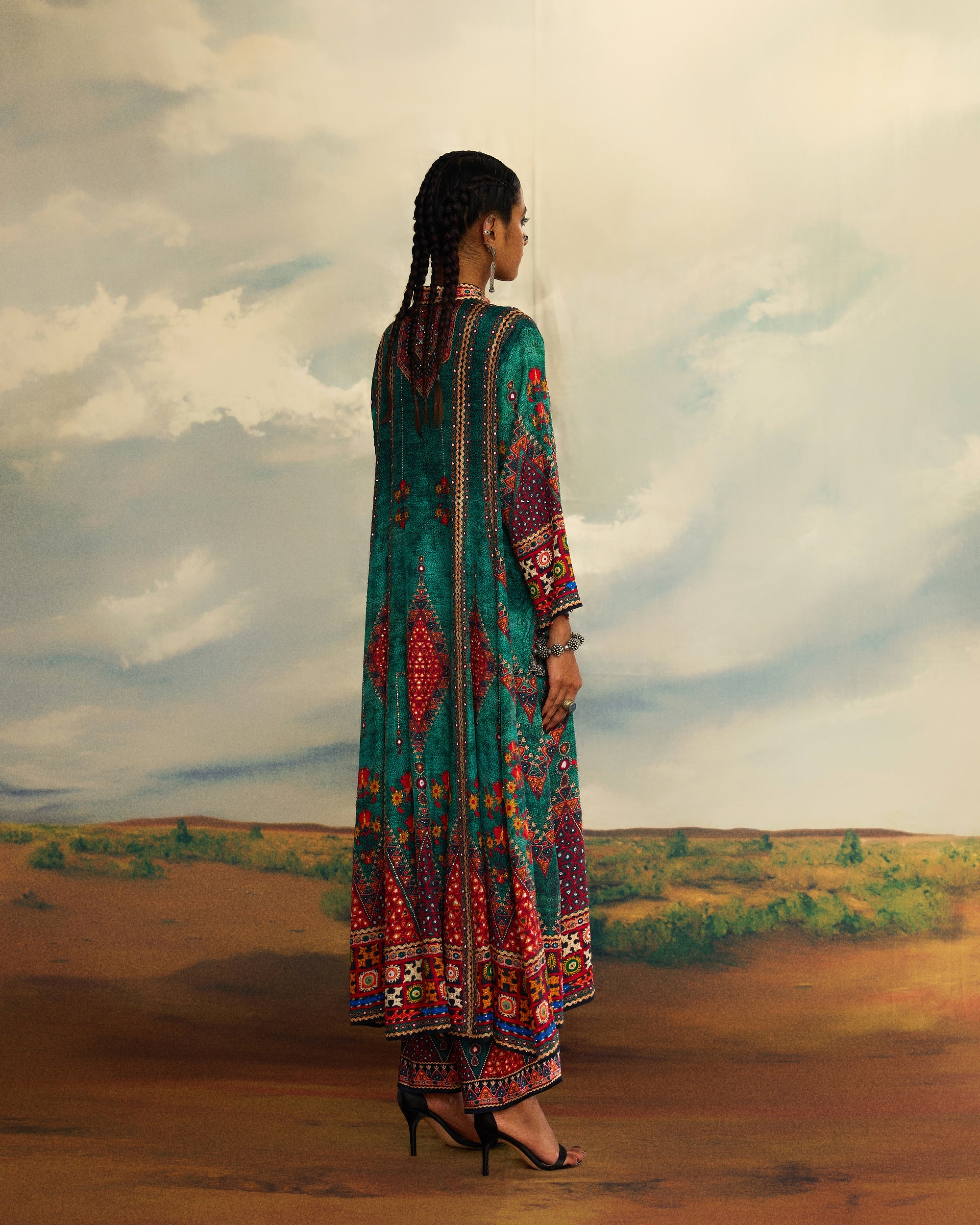 Kutch : Banera - Teal