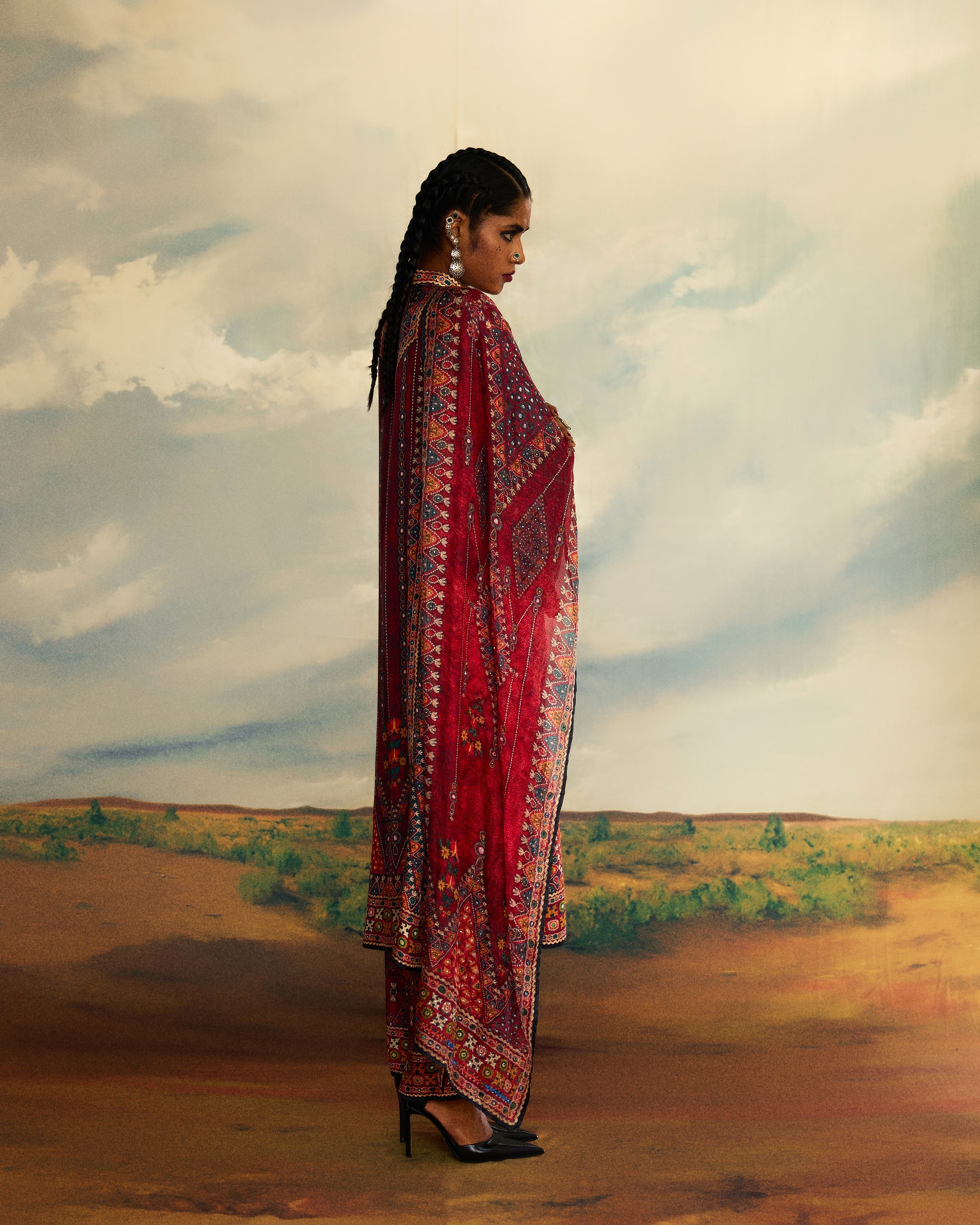 Kutch : Gayatri - Red