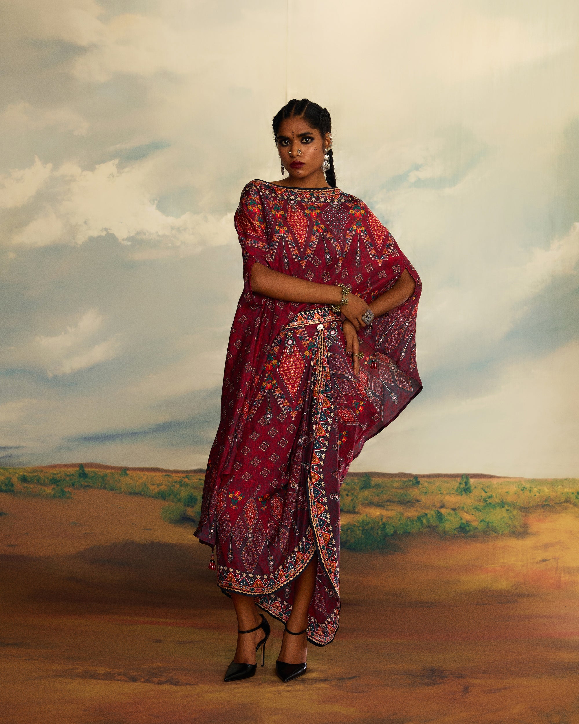 Kutch : Kamini - Red
