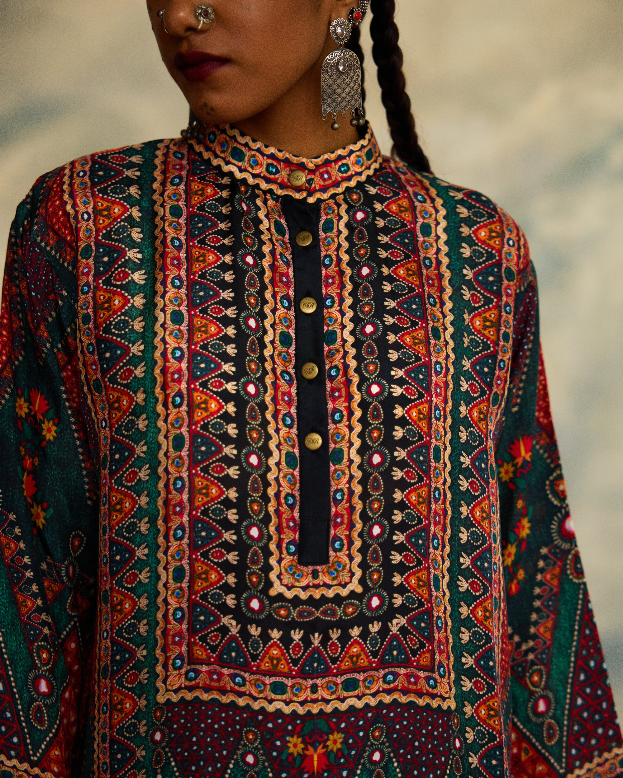 Kutch : Baaka - Teal