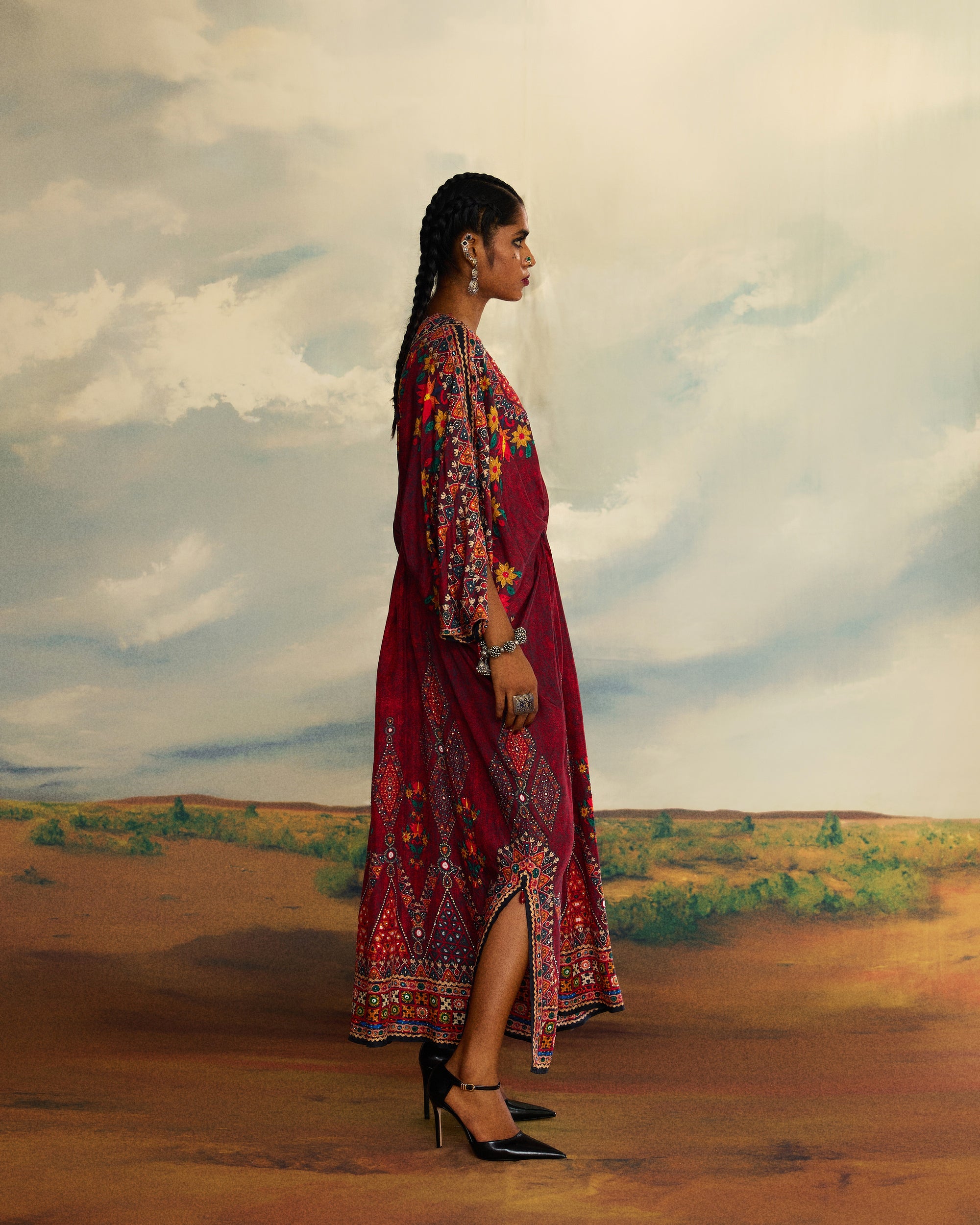 Kutch : Rasika - Red
