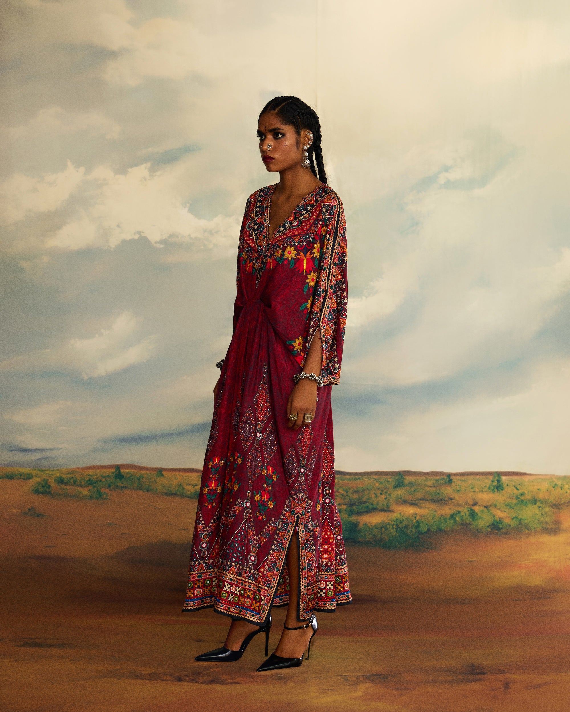 Kutch : Rasika - Red