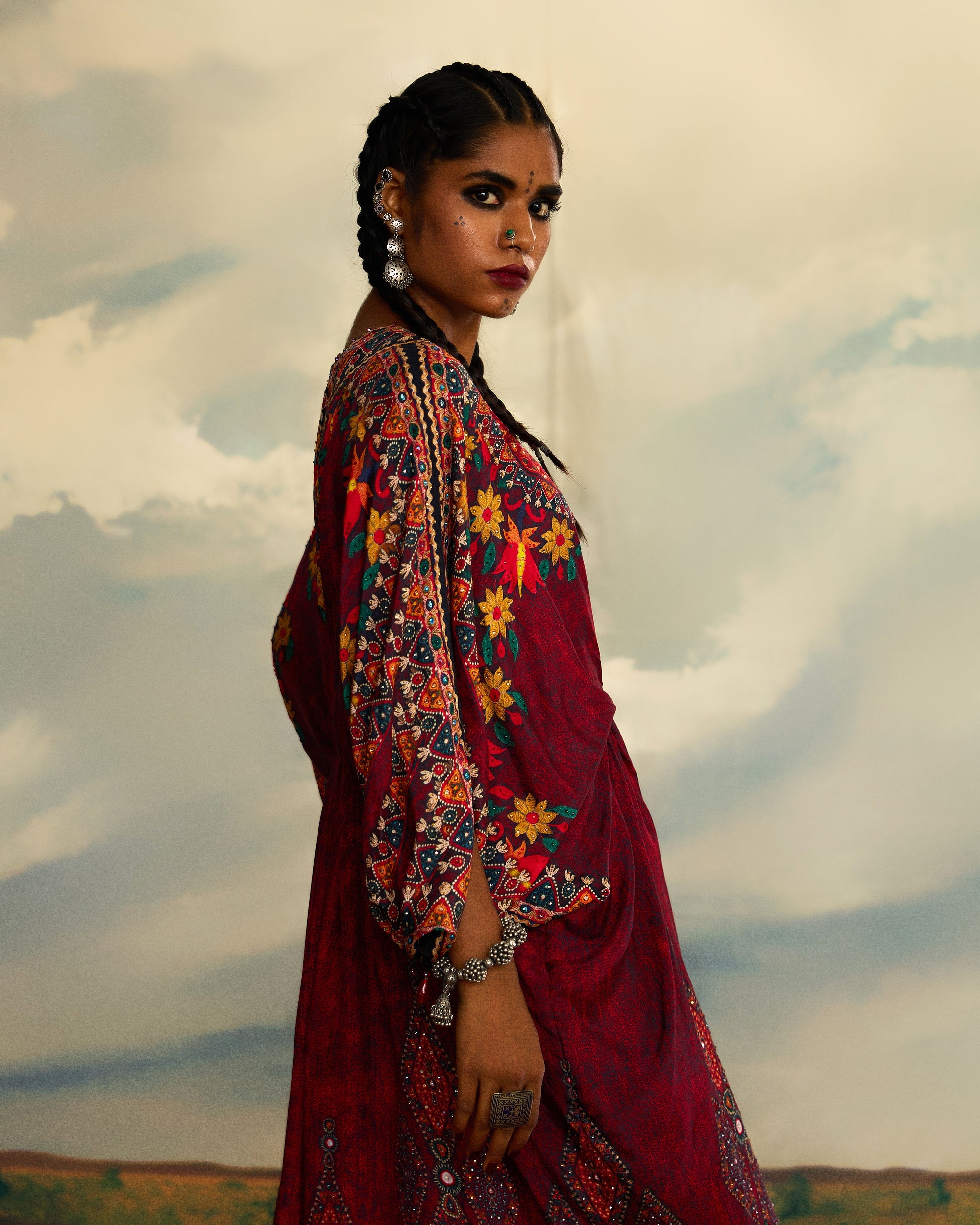 Kutch : Rasika - Red