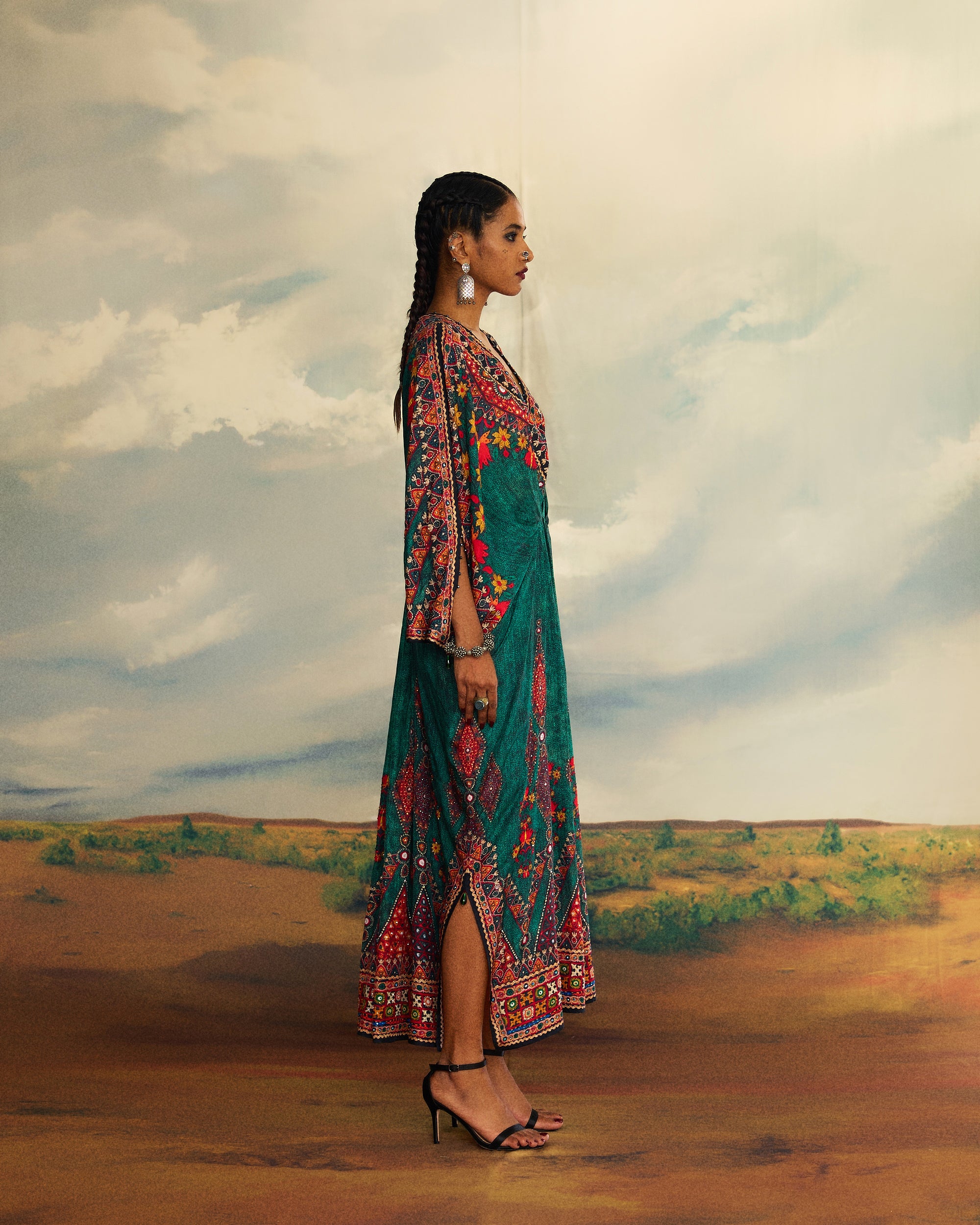 Kutch : Rasika - Teal