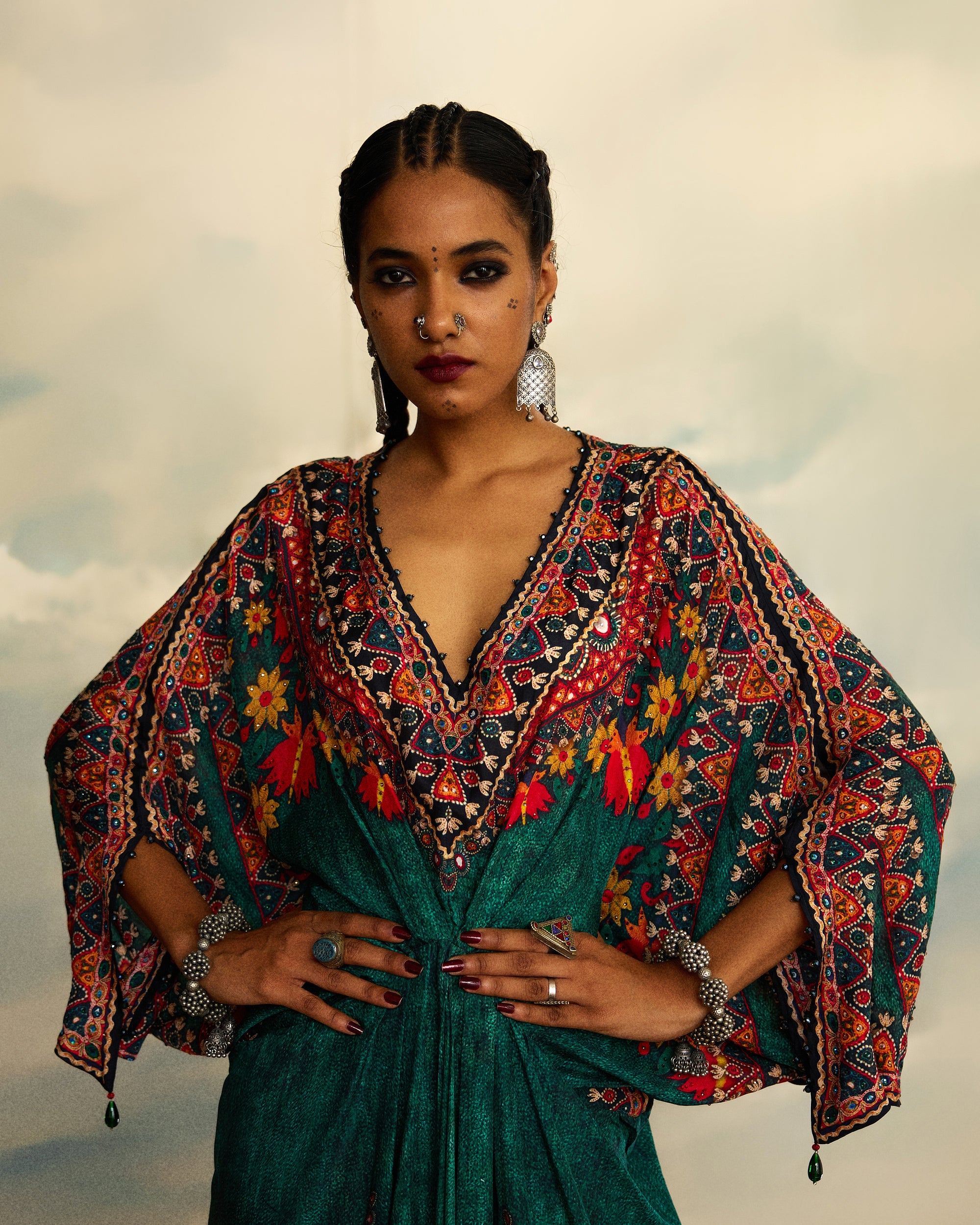 Kutch : Rasika - Teal