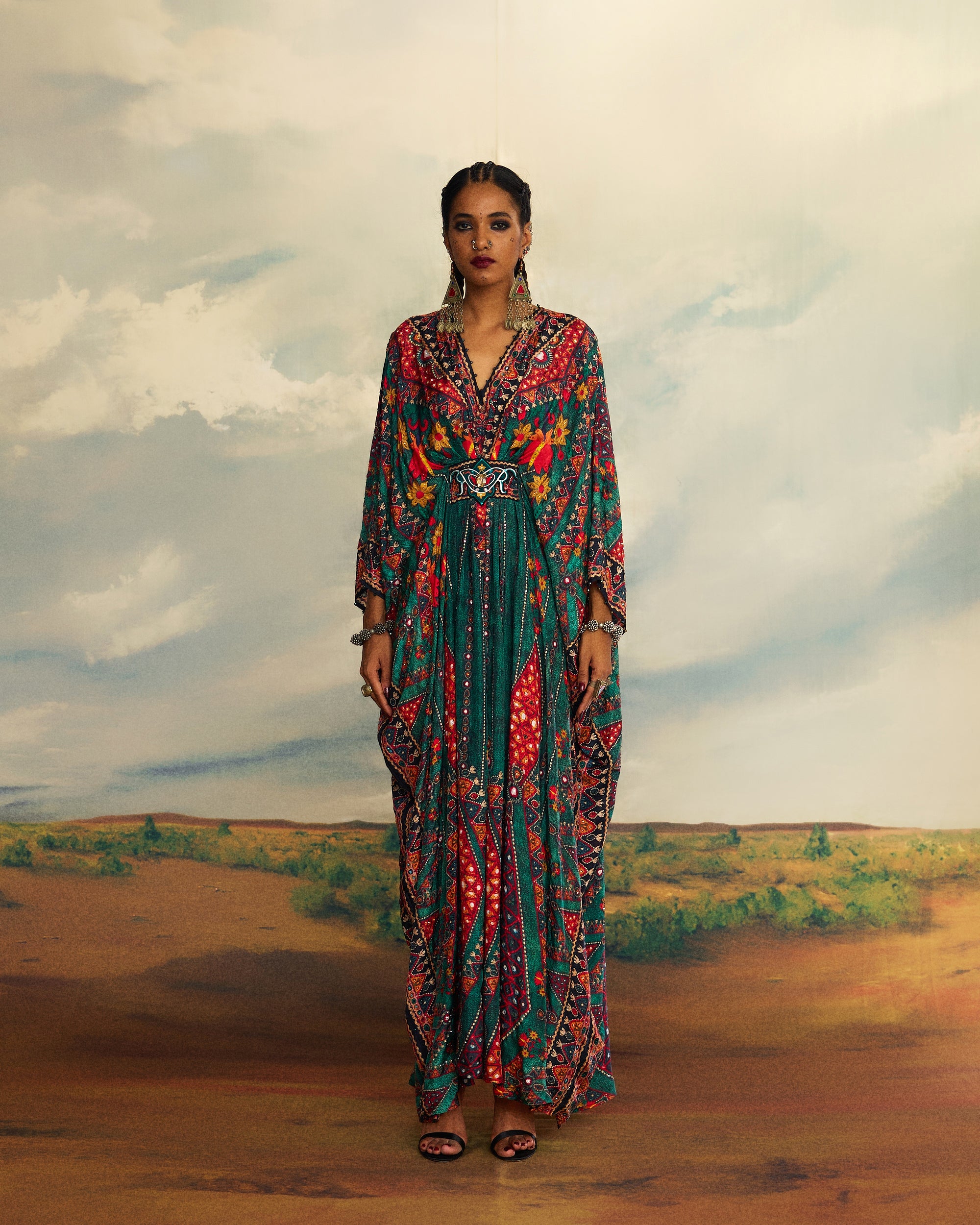Kutch : Imama - Teal