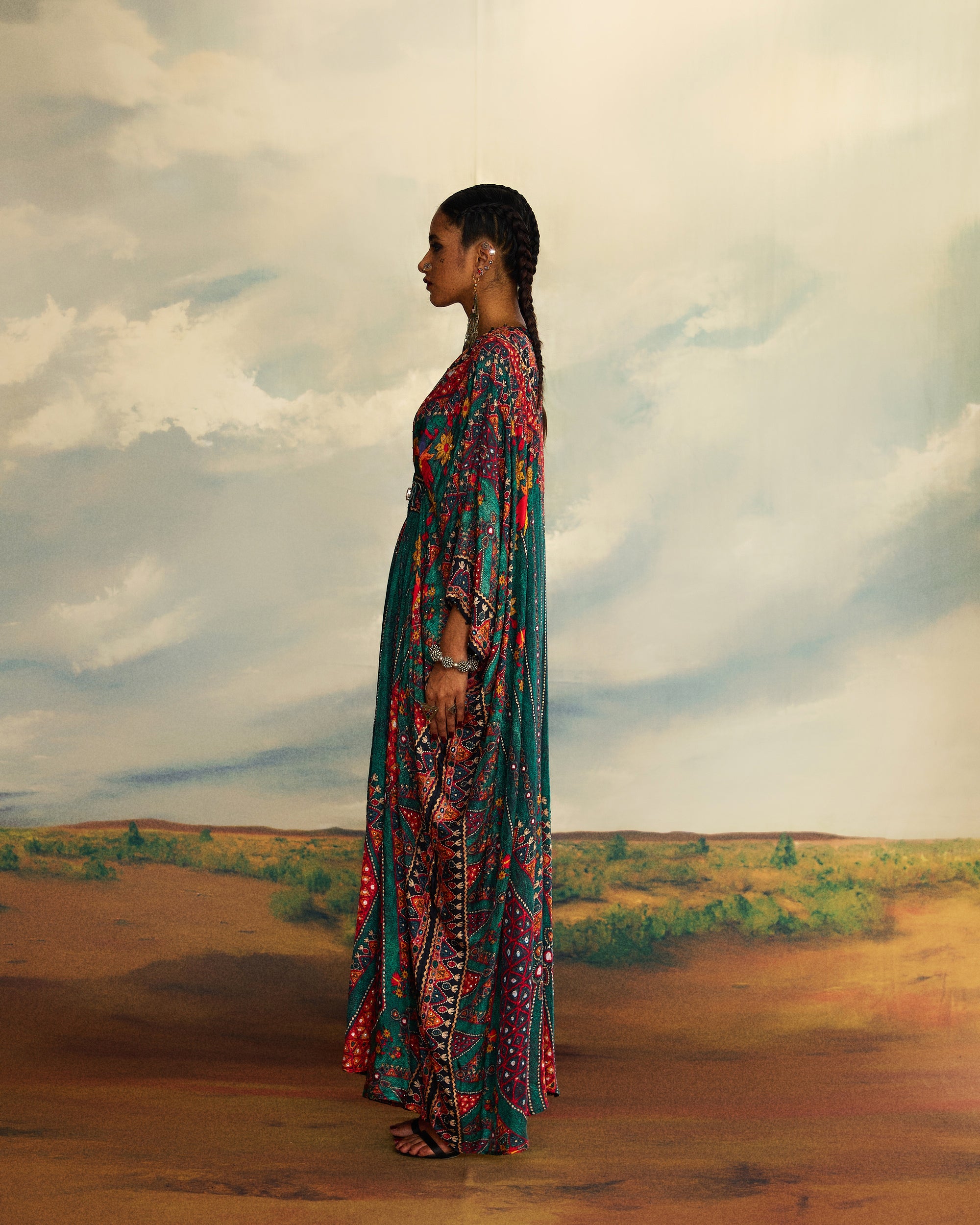 Kutch : Imama - Teal