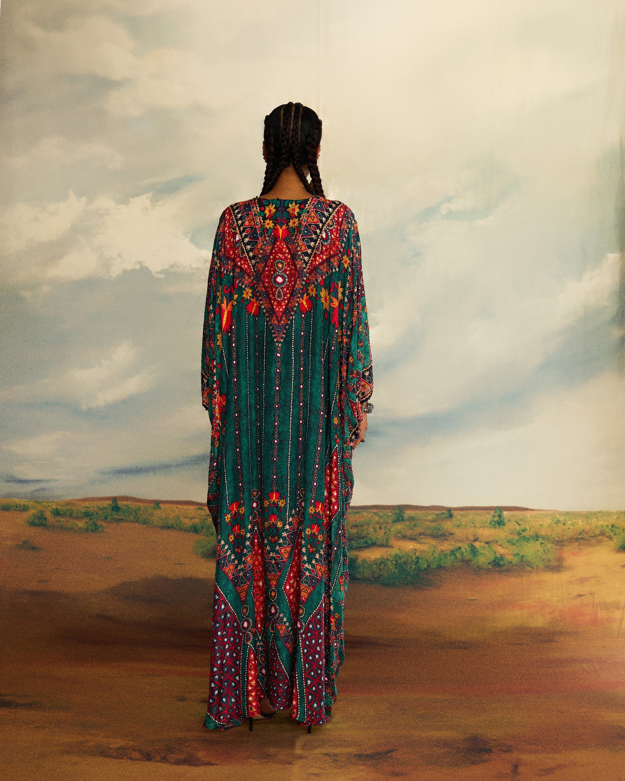 Kutch : Imama - Teal