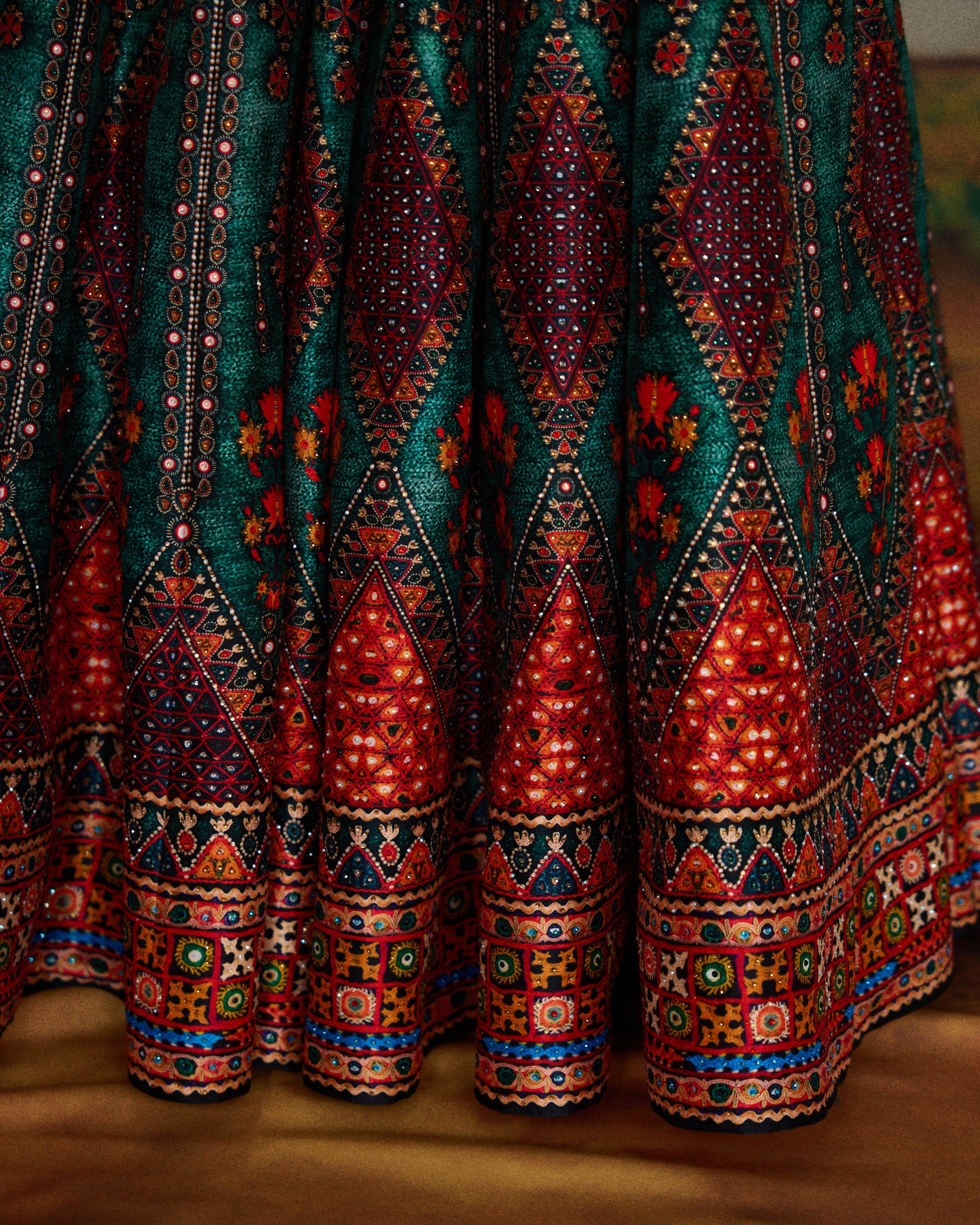 Kutch : Varsha Leela - Teal