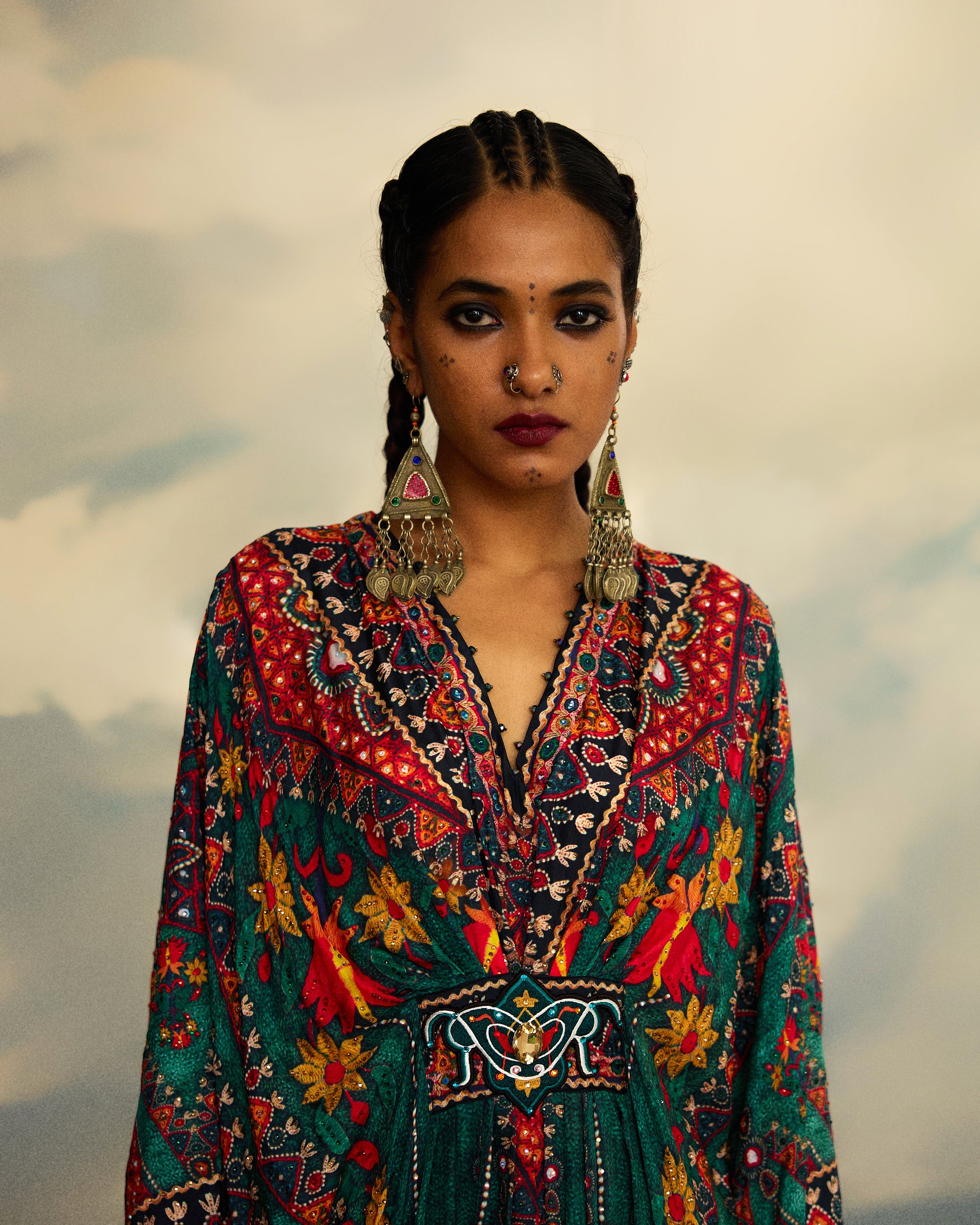 Kutch : Imama - Teal