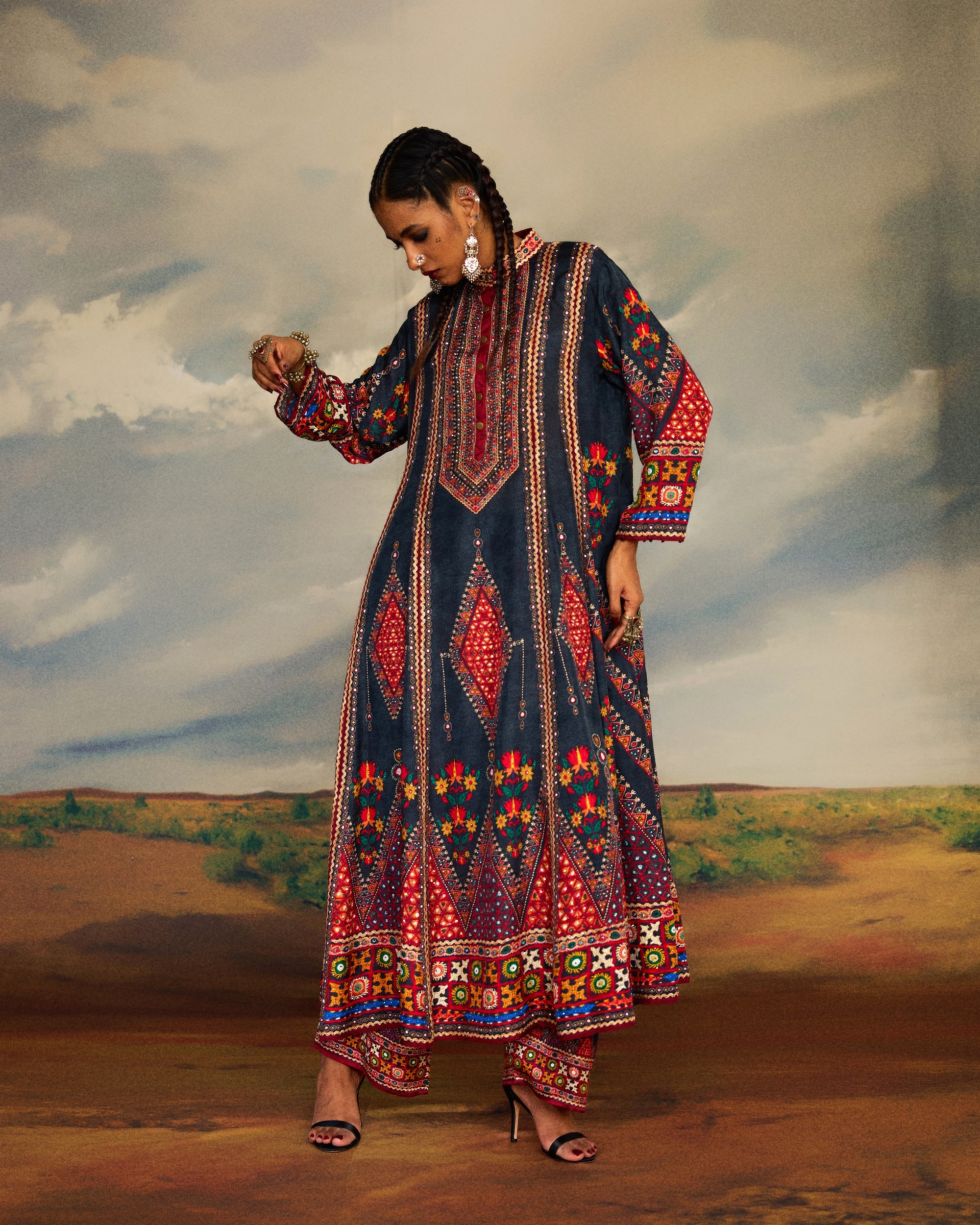 Kutch : Ada - Charcoal