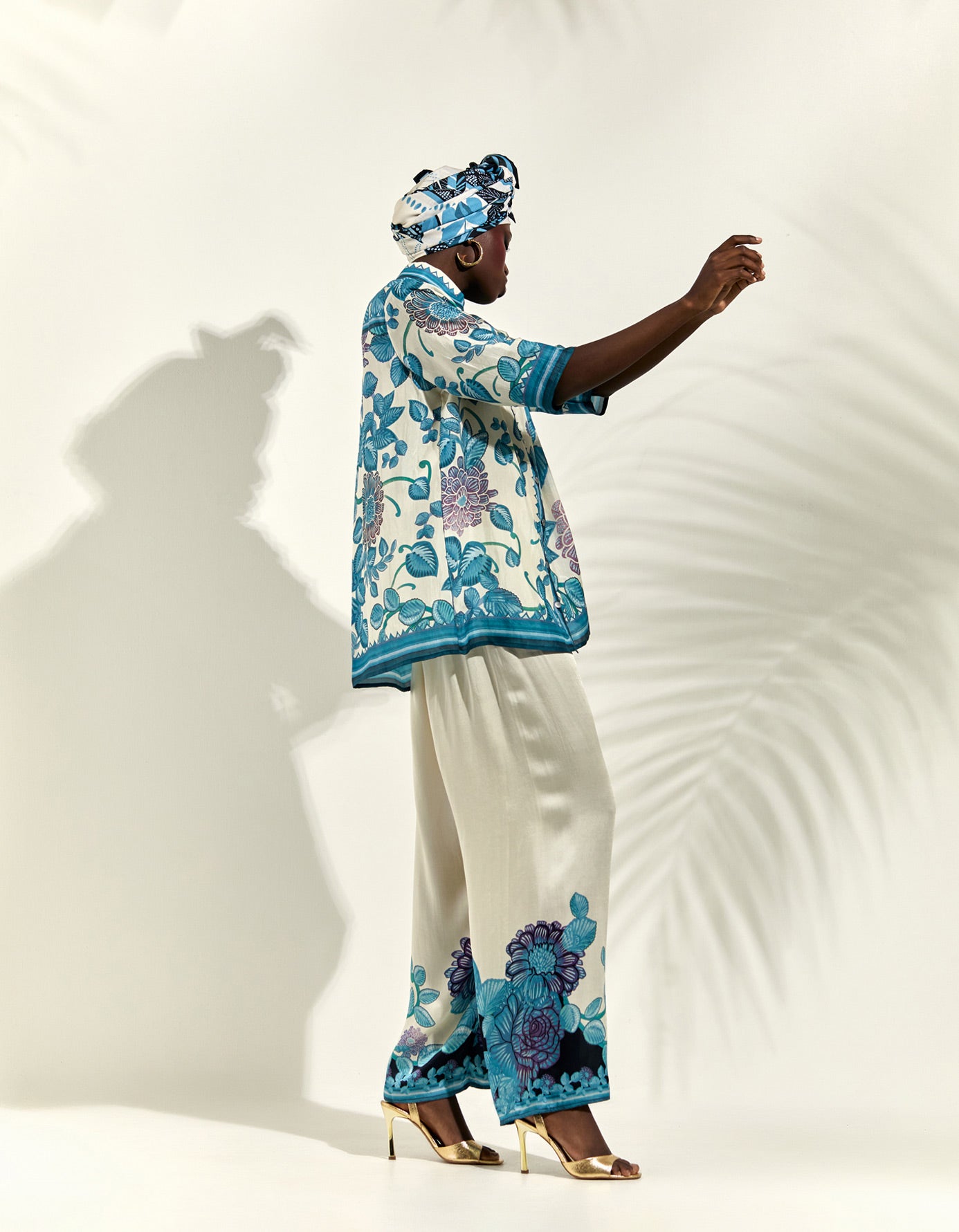 Jamaica : Maizah - Ivory/Blue