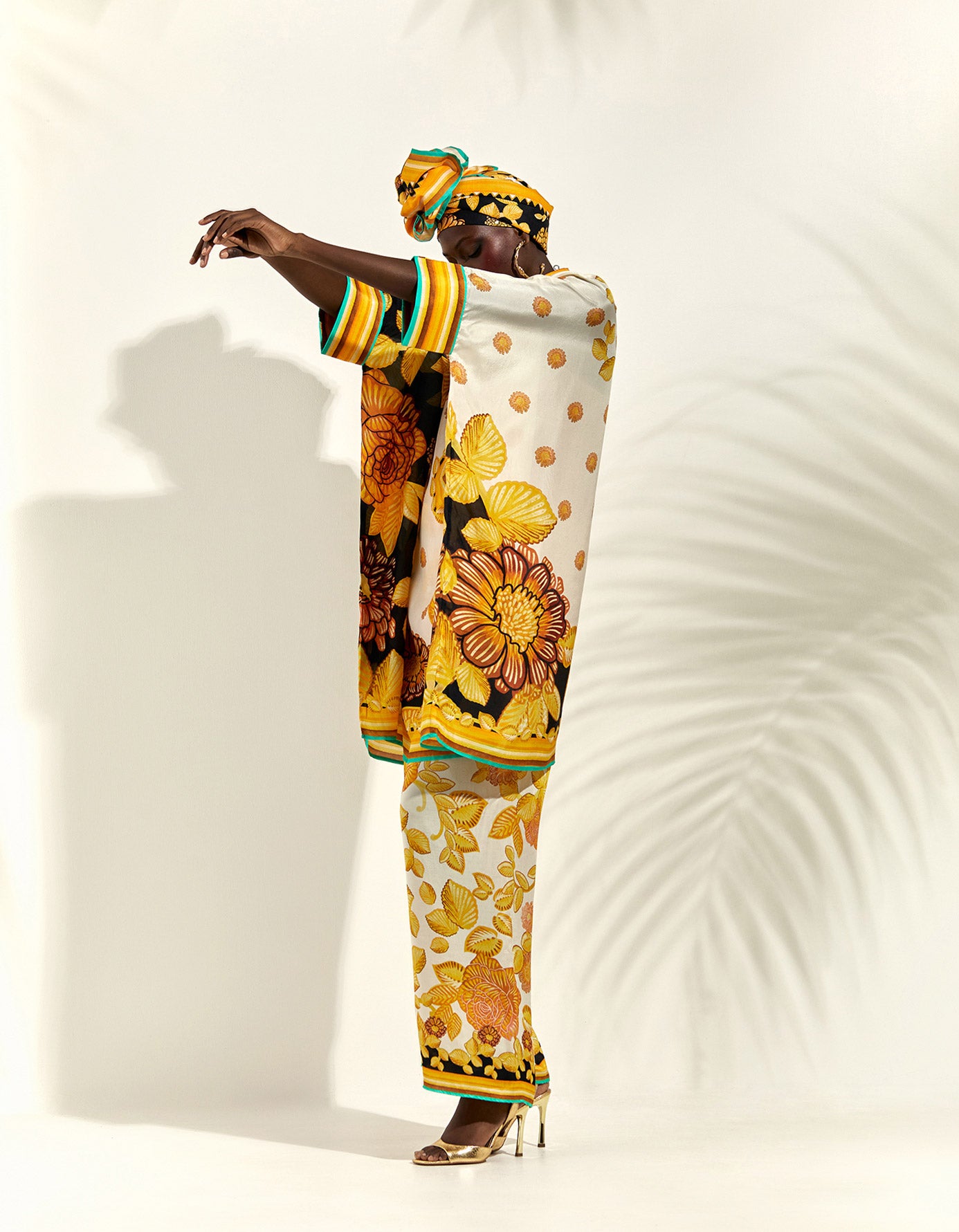 Jamaica : Chanel 36" - Ivory/Yellow