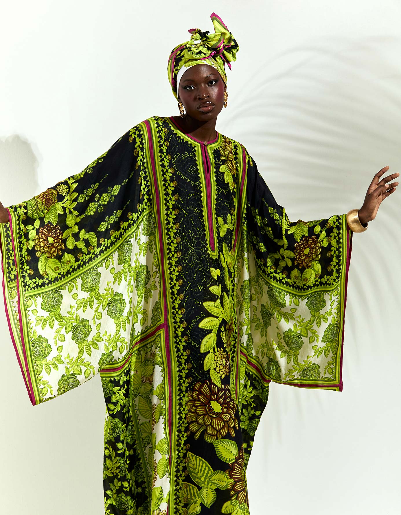 Jamaica : Beatrice - Black/Lime