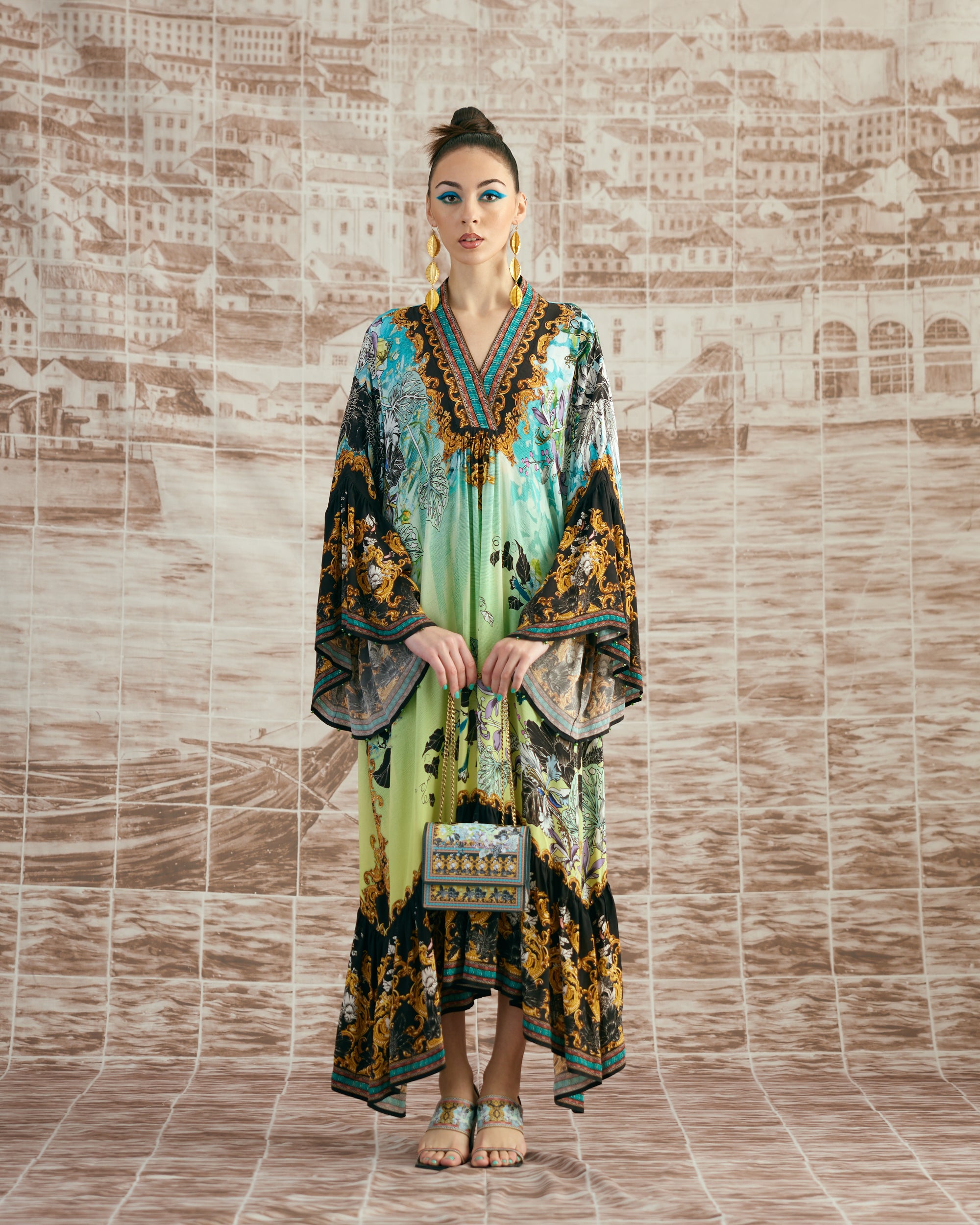 Love in Portofino (Maldives) : Imaki - Aqua/Lime