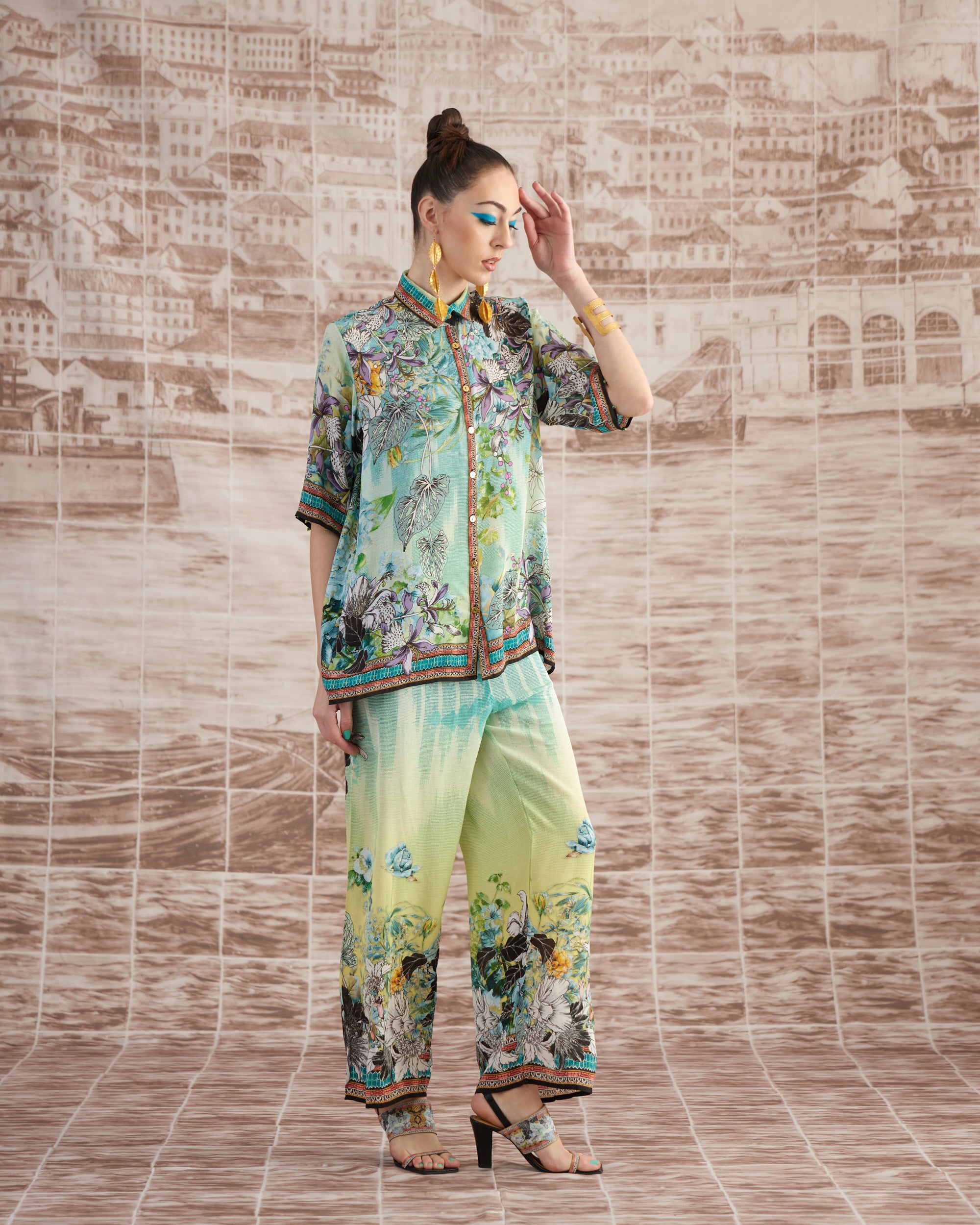 Love in Portofino (Maldives) : Maizah - Aqua/Lime