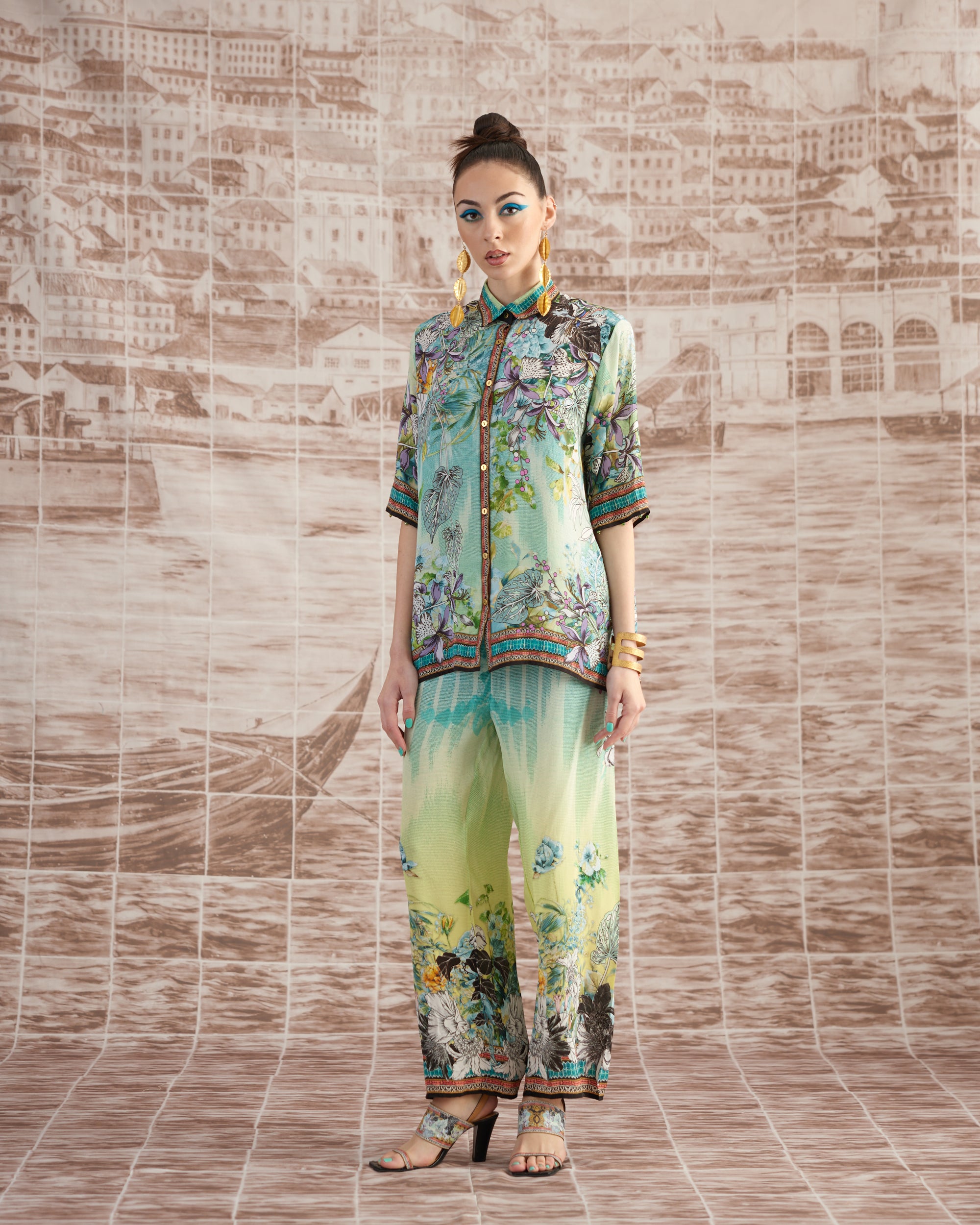 Love in Portofino (Maldives) : Maizah - Aqua/Lime