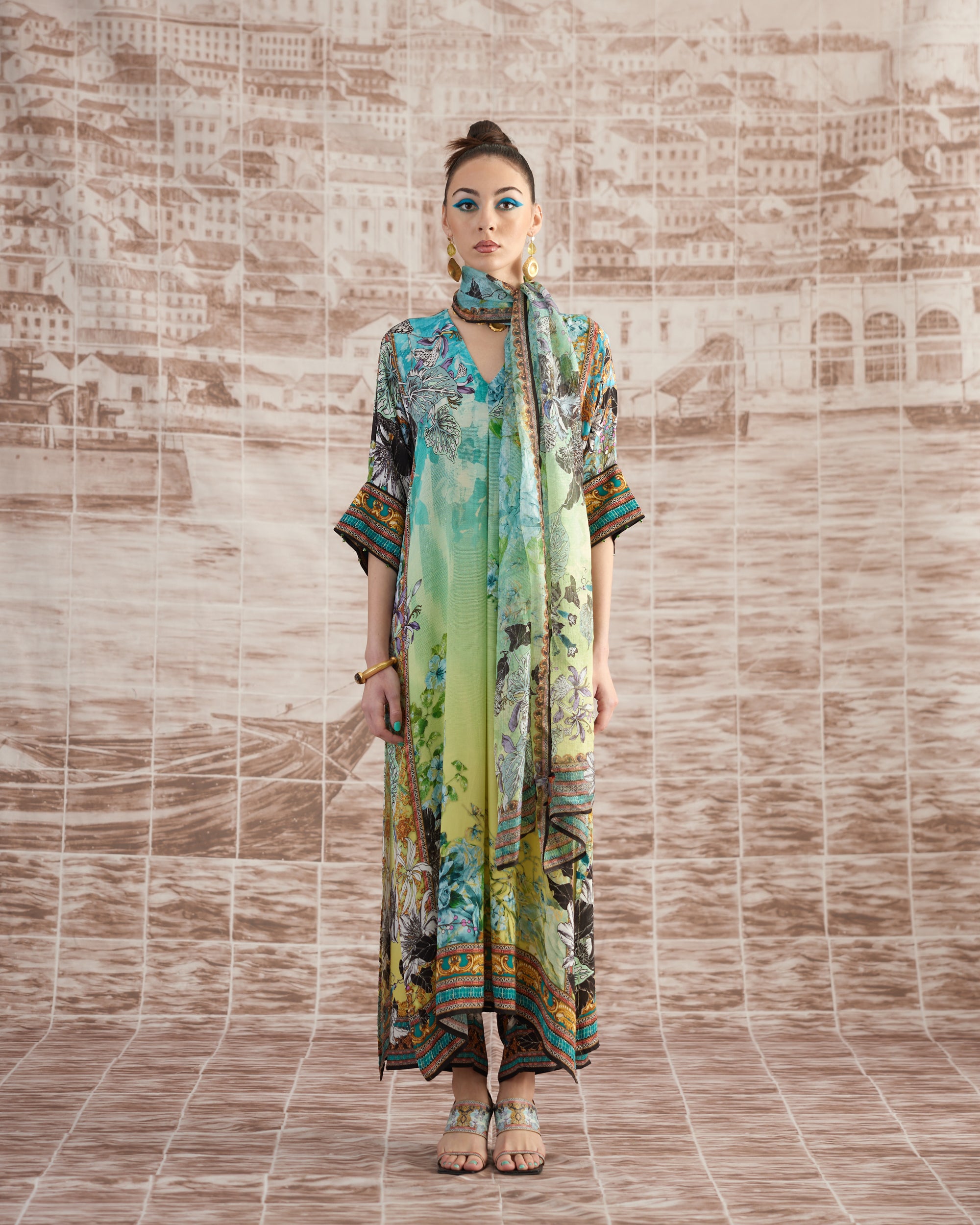 Love in Portofino (Maldives) : Banera - Aqua/Lime