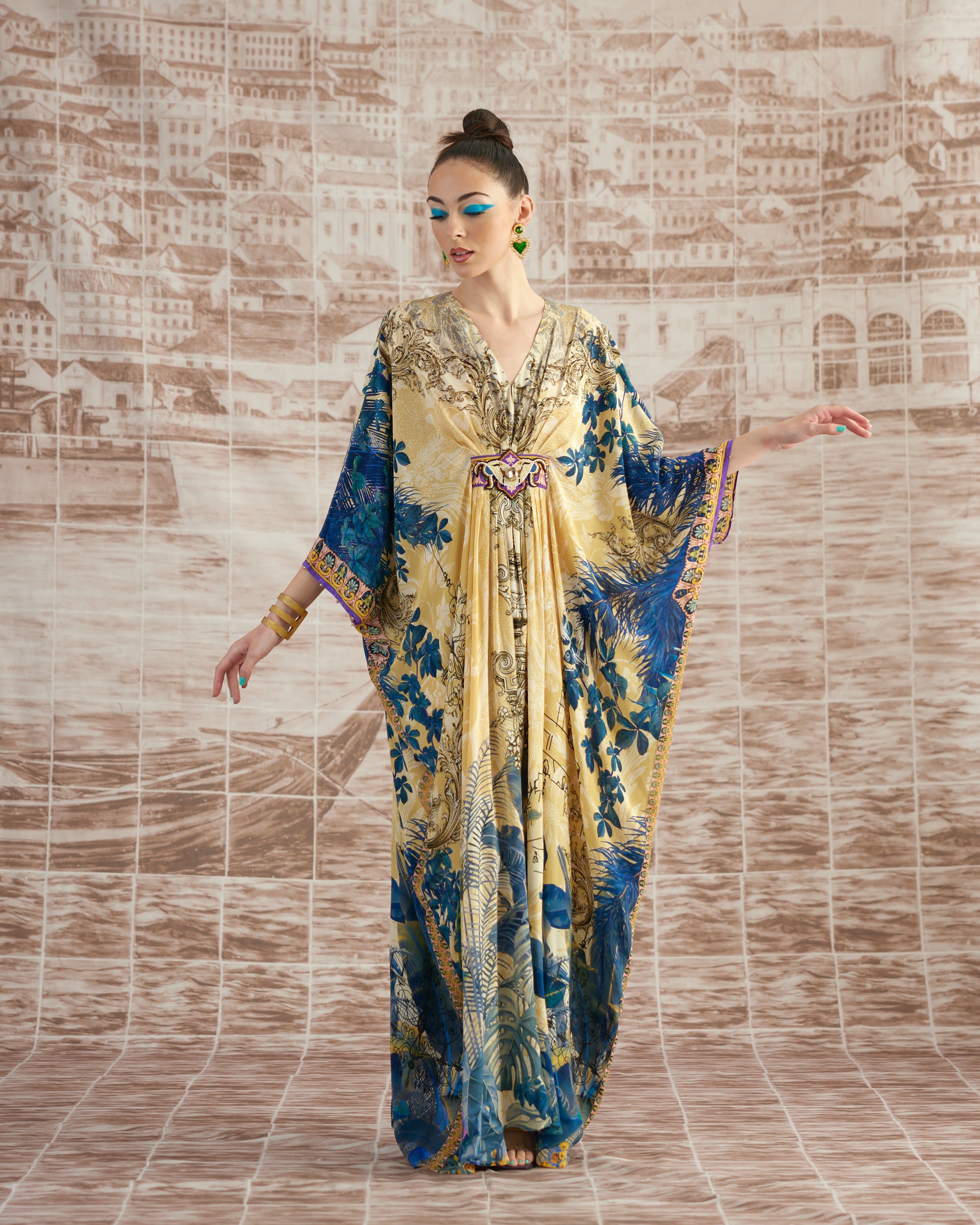Love in Portofino (Vagator) : Imama - Aqua/Lime
