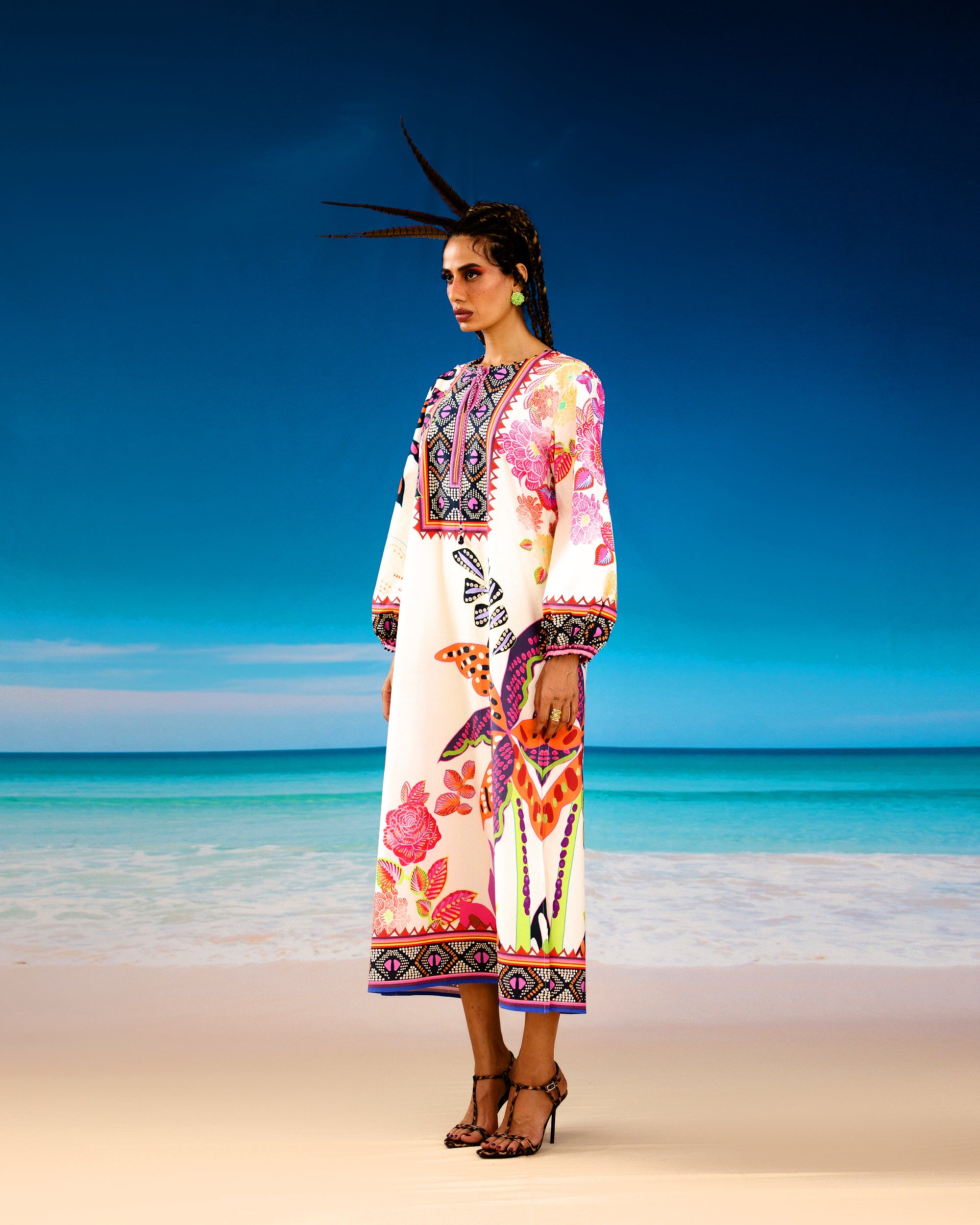 Jamaica : Zarah - Ivory/Black