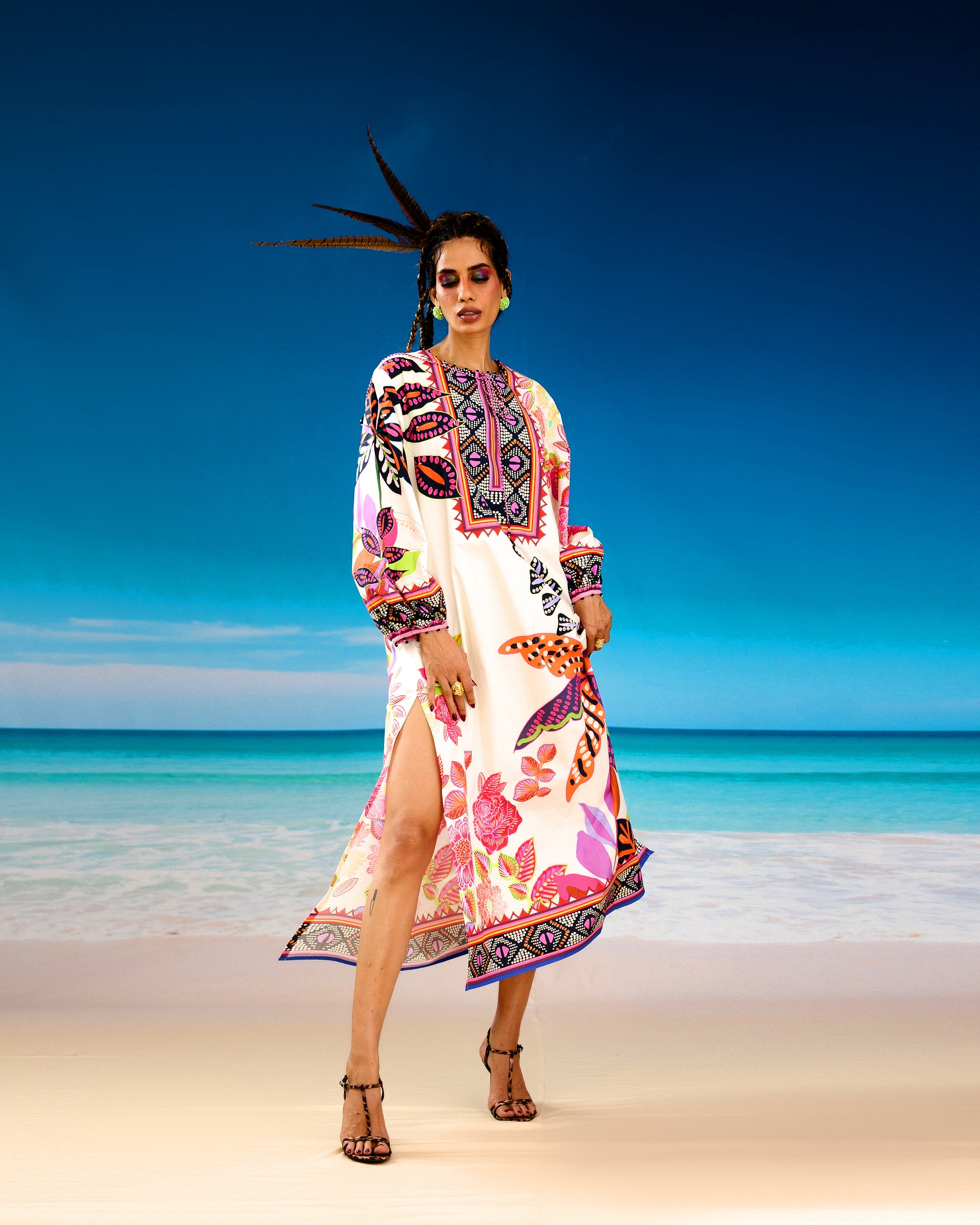 Jamaica : Zarah - Ivory/Black