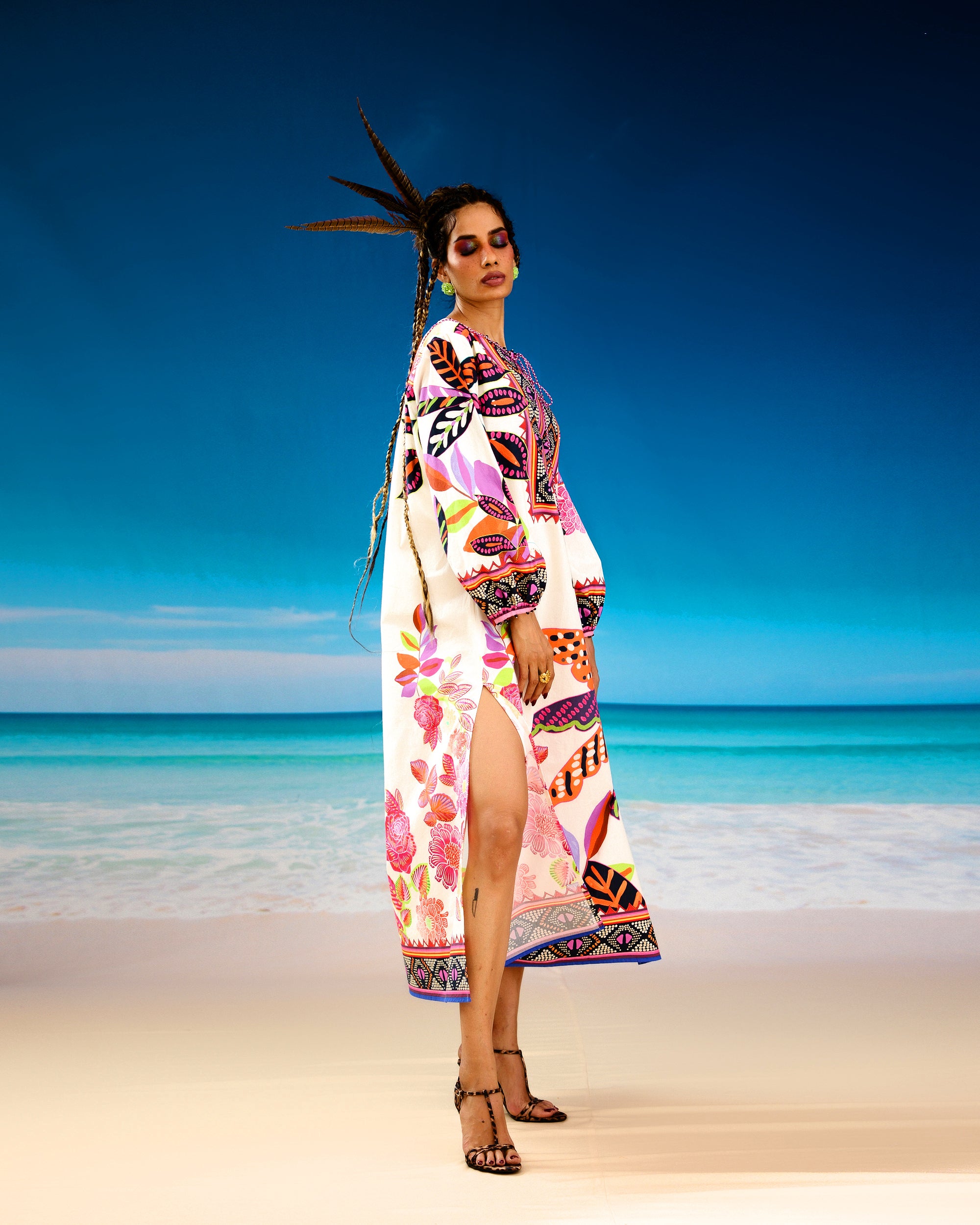 Jamaica : Zarah - Ivory/Black