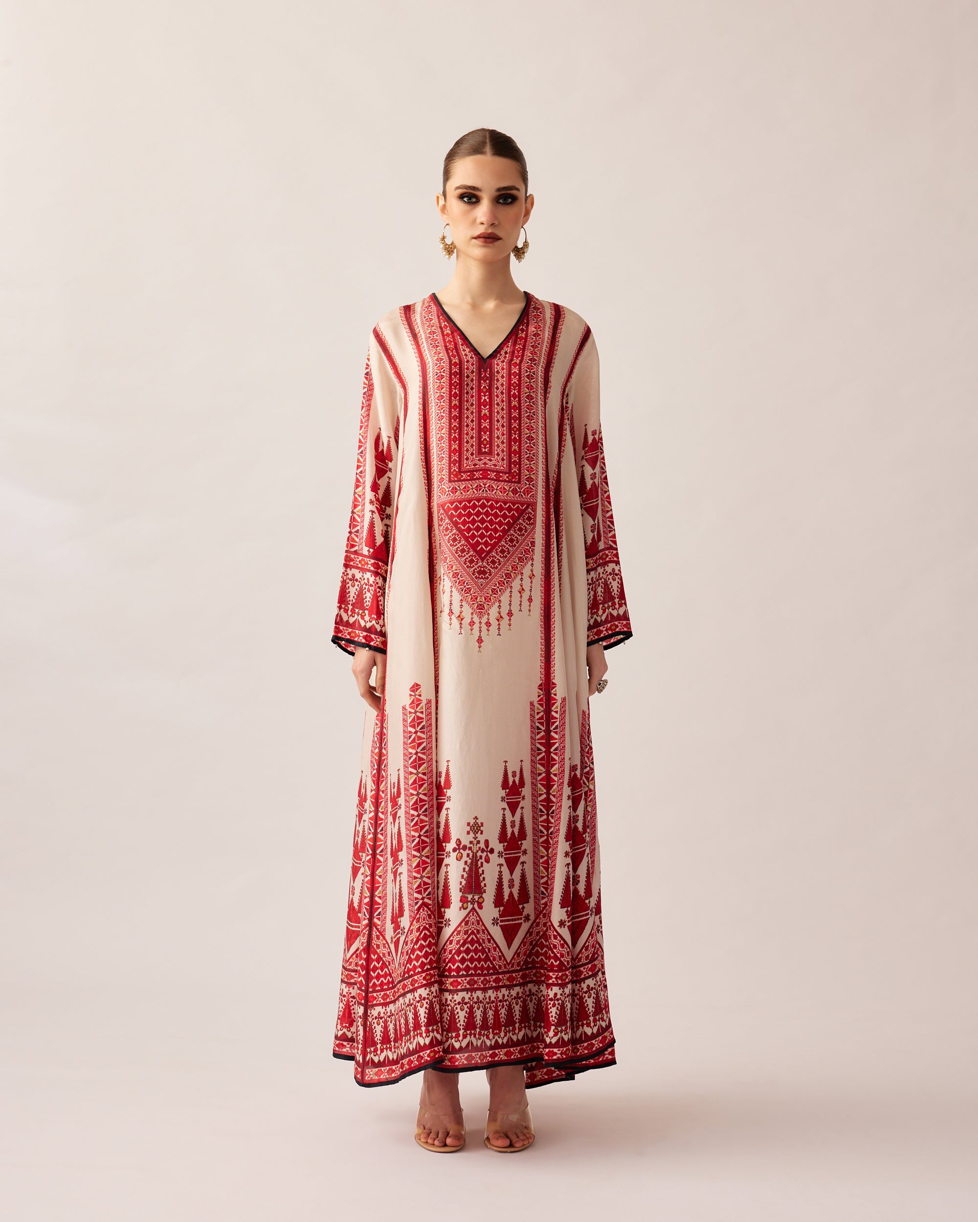 Bukhara : Adavi - Ivory/Red