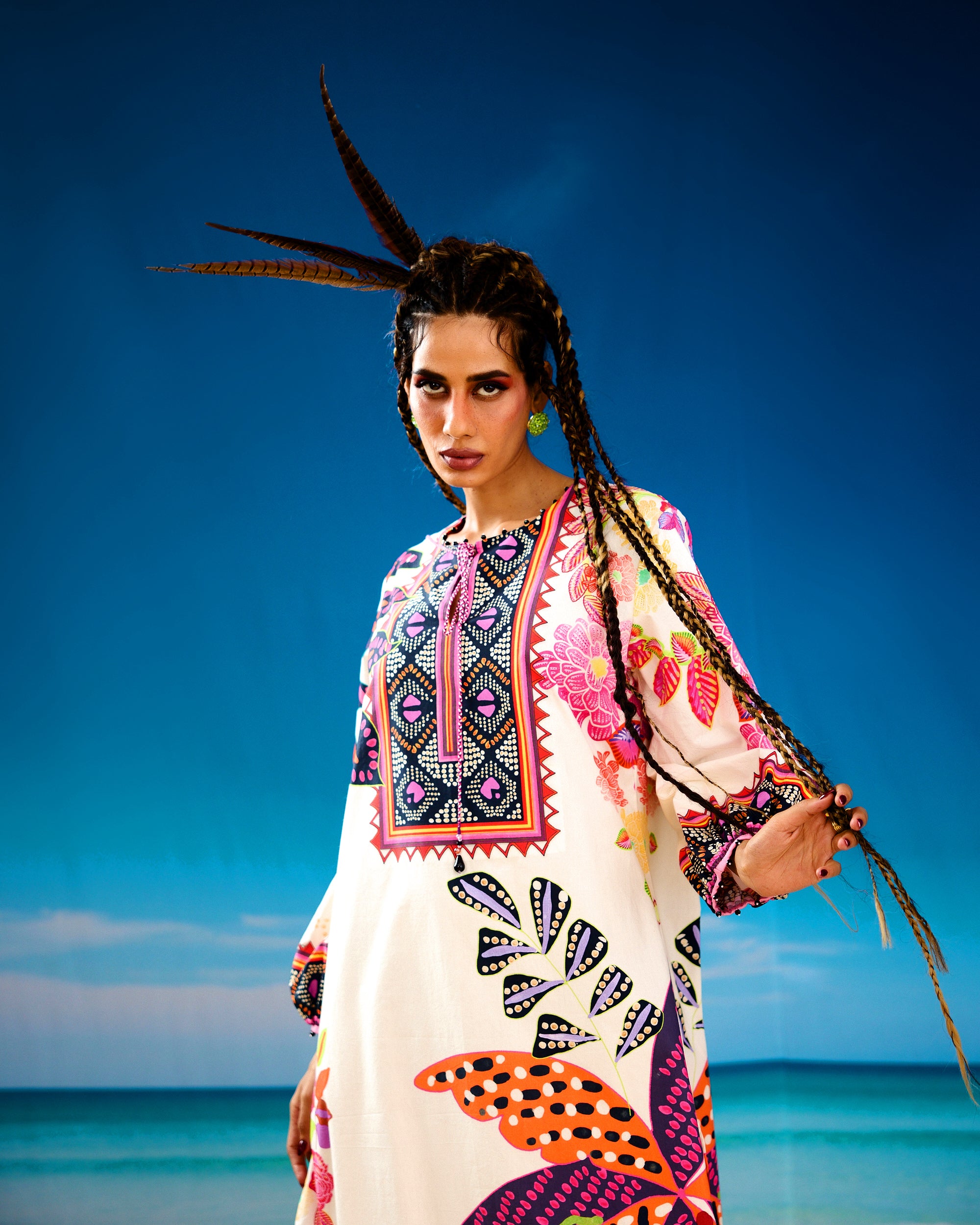 Jamaica : Zarah - Ivory/Black