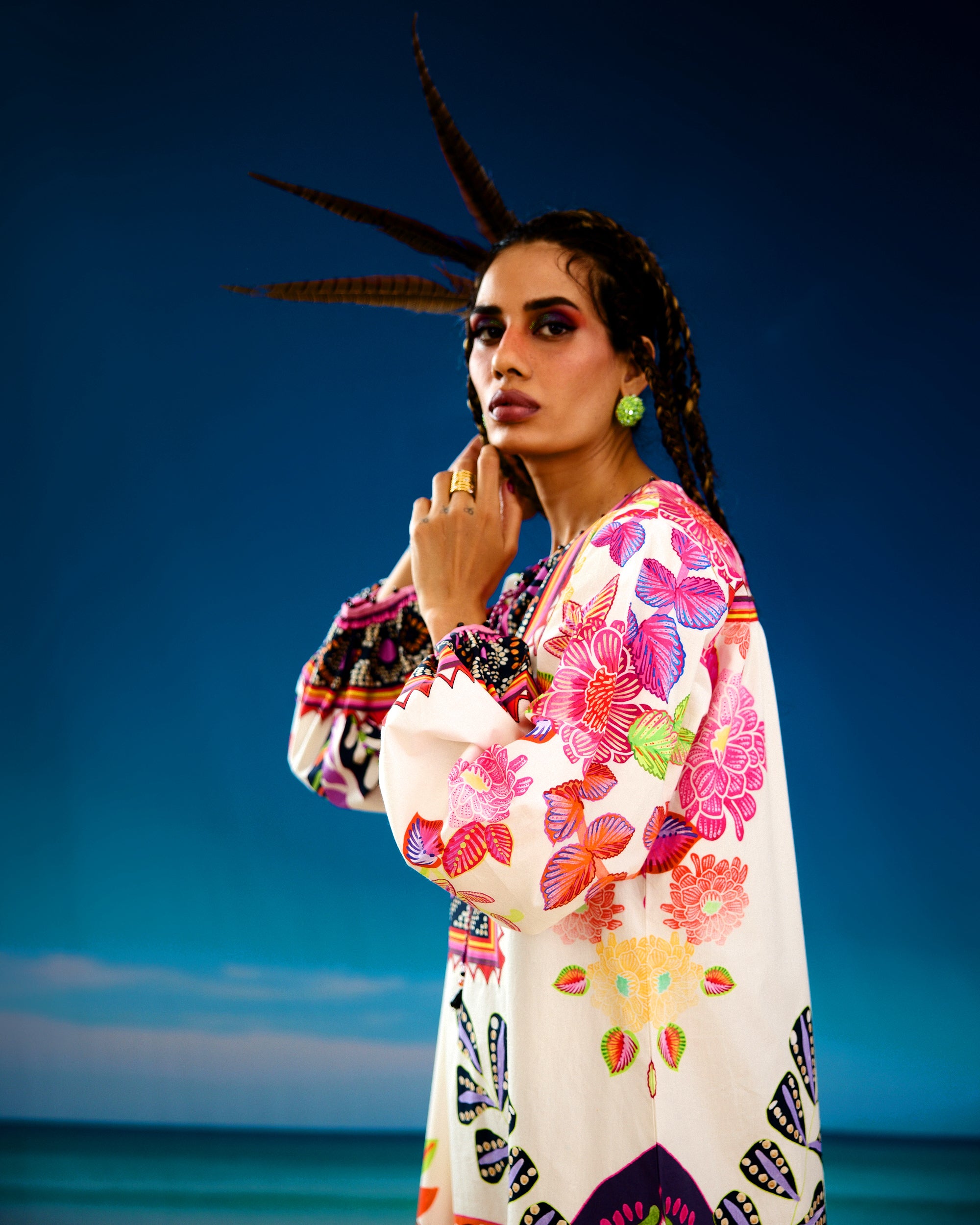 Jamaica : Zarah - Ivory/Black
