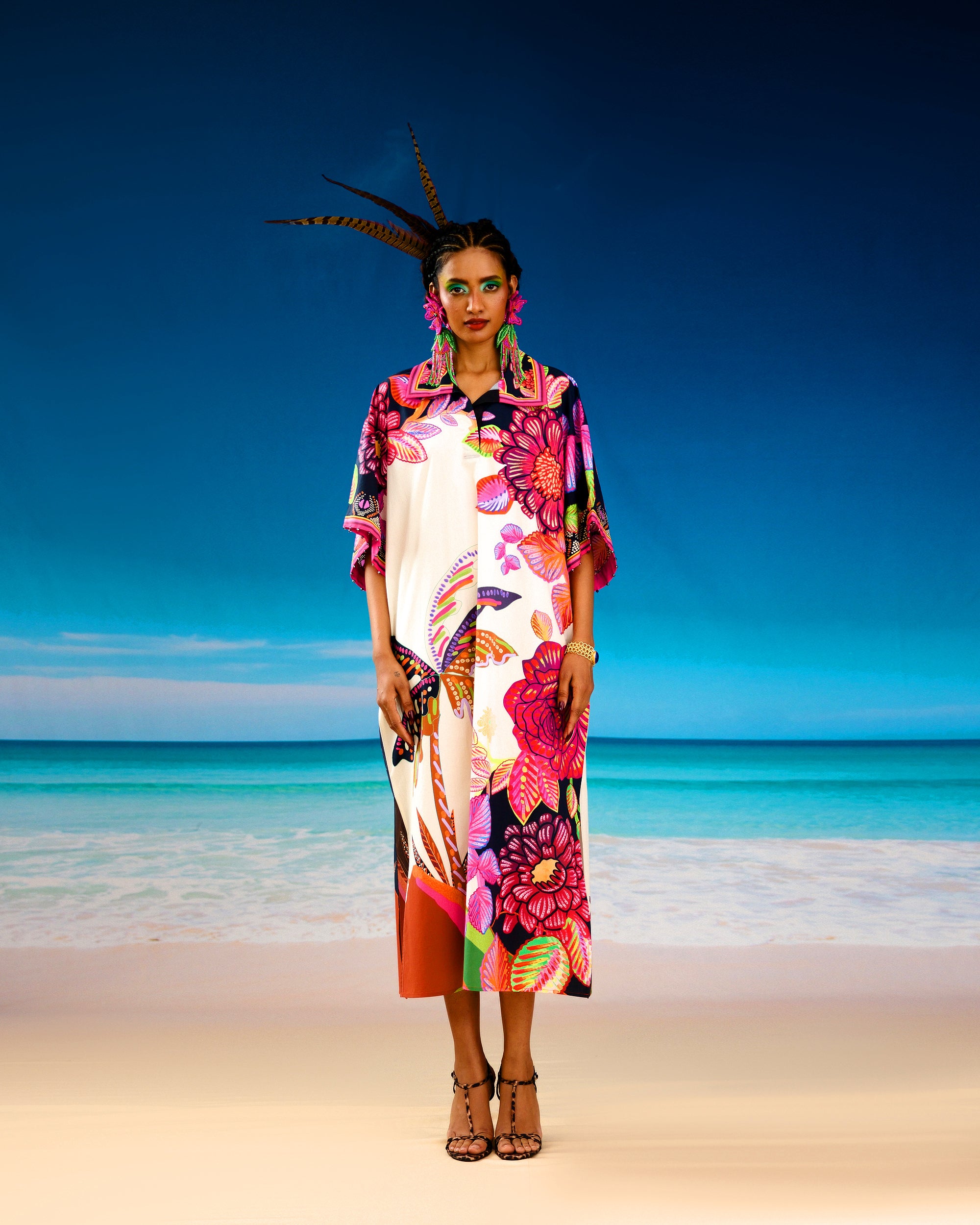 Jamaica : Brianna - Ivory/Black