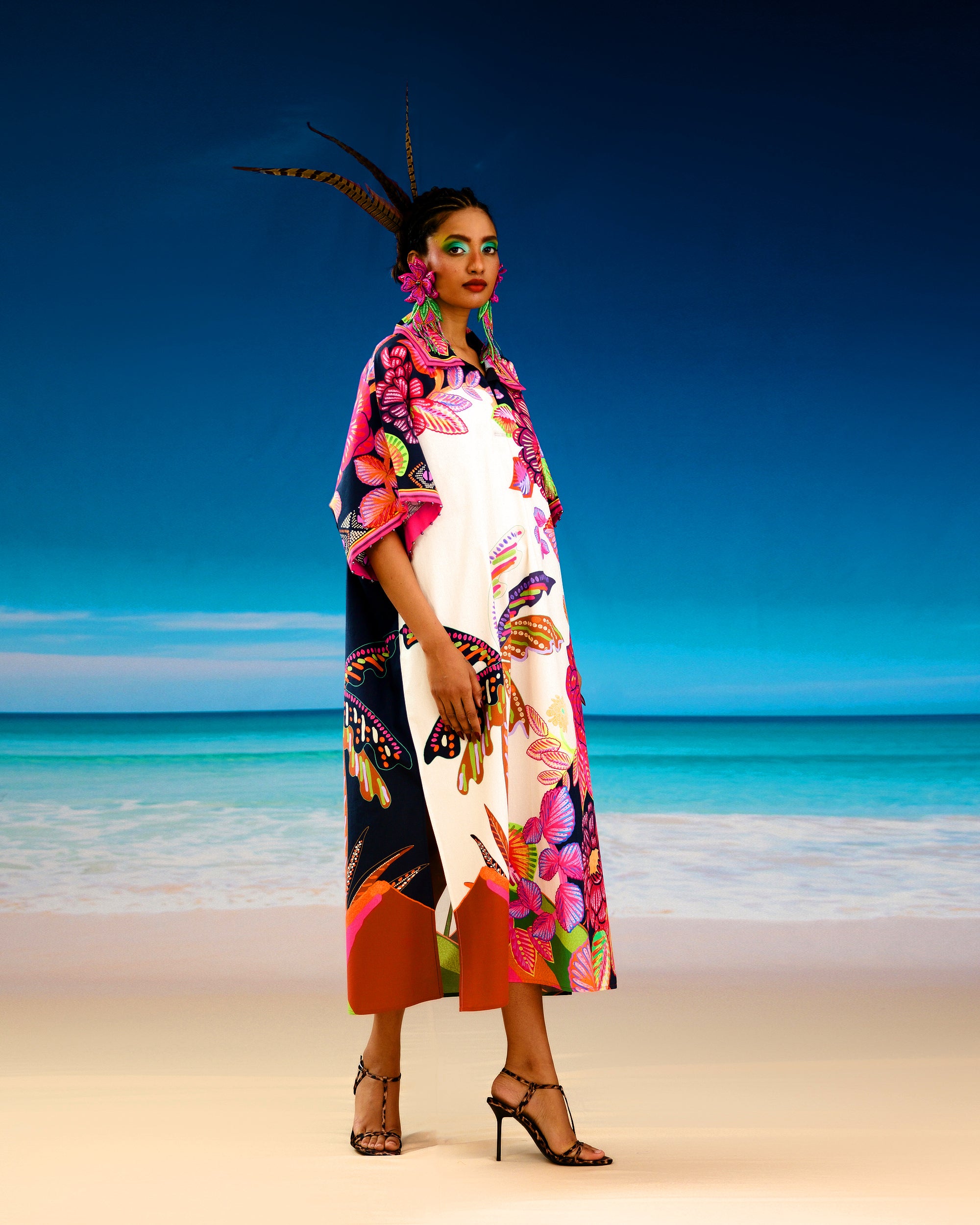 Jamaica : Brianna - Ivory/Black