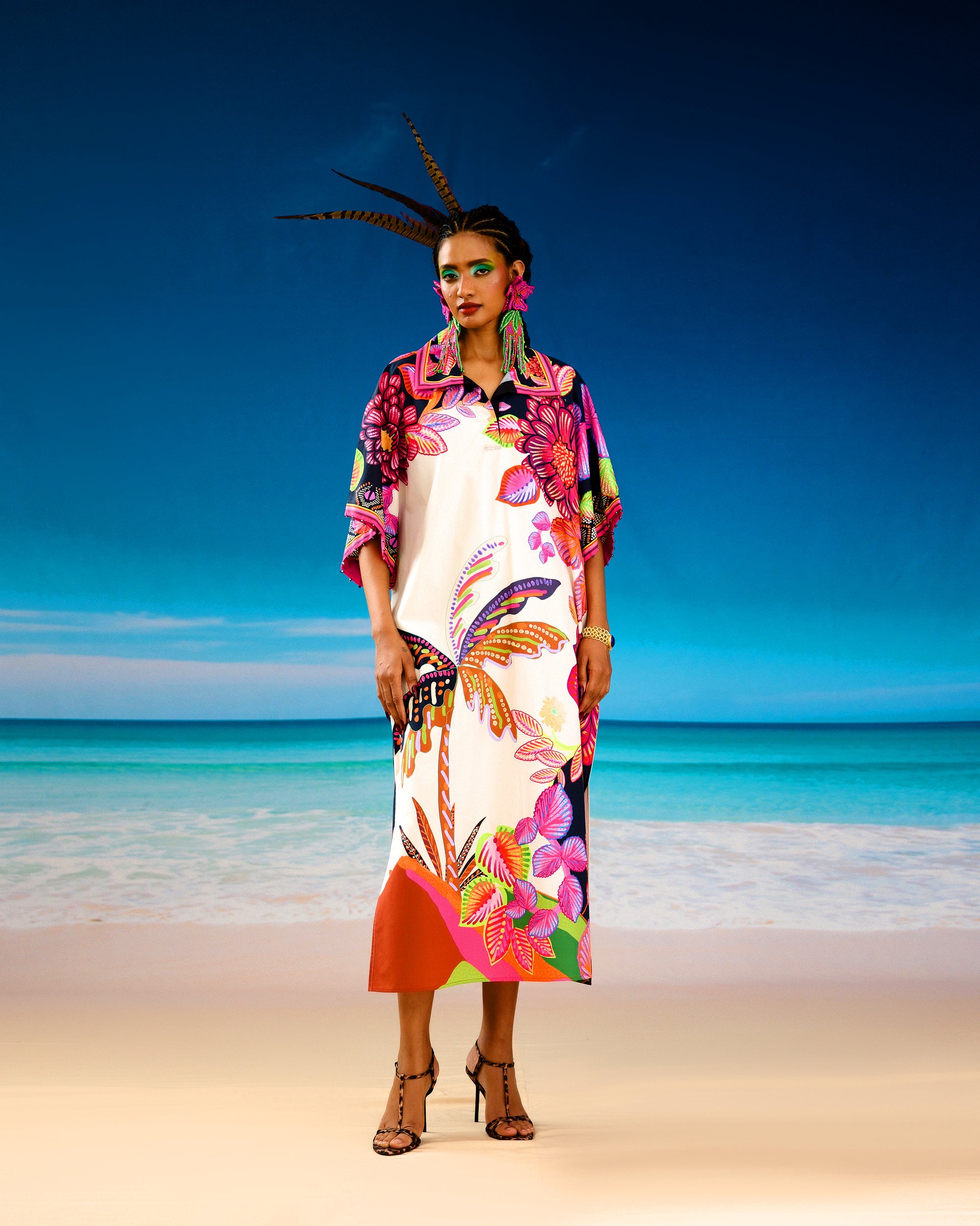 Jamaica : Brianna - Ivory/Black