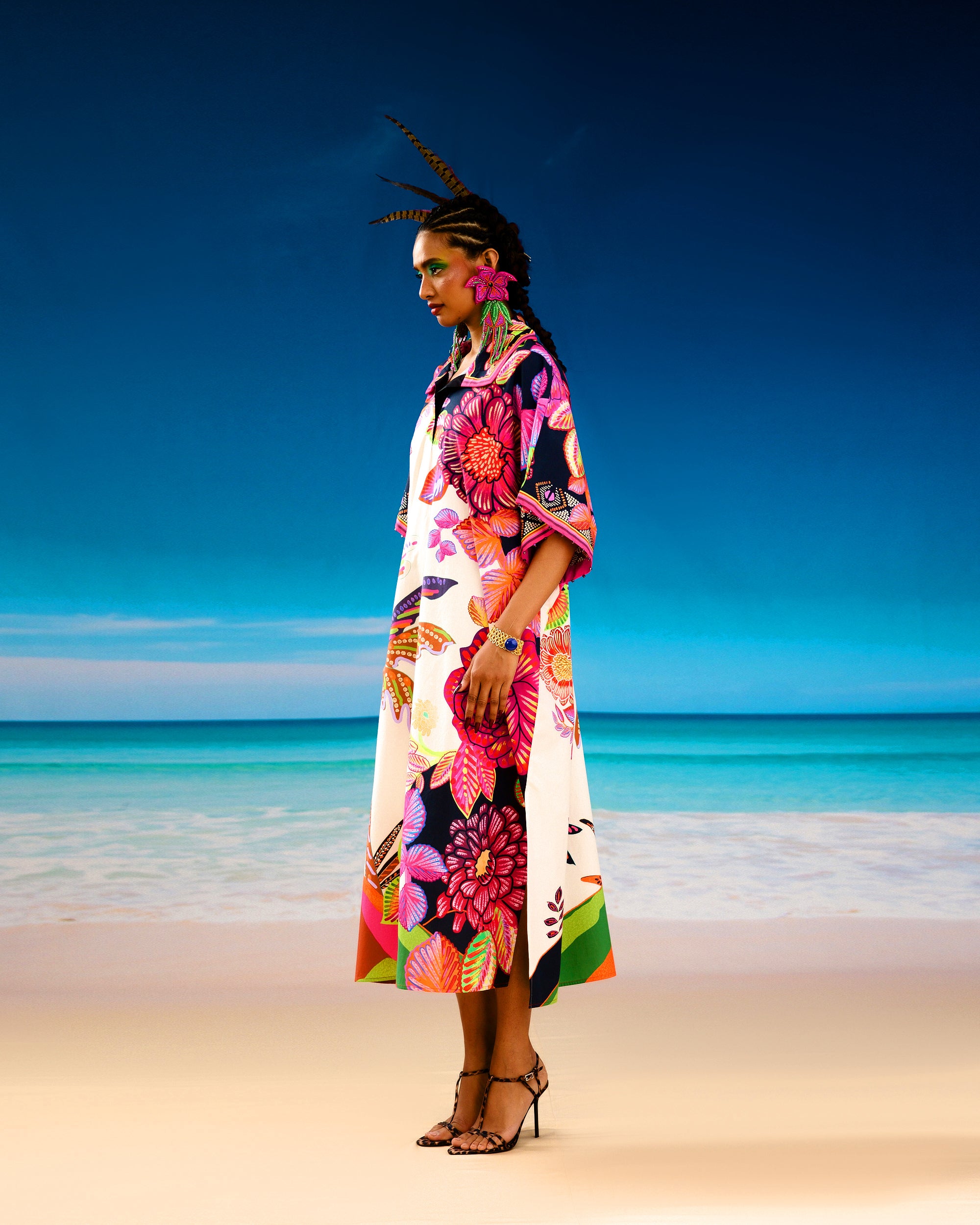 Jamaica : Brianna - Ivory/Black
