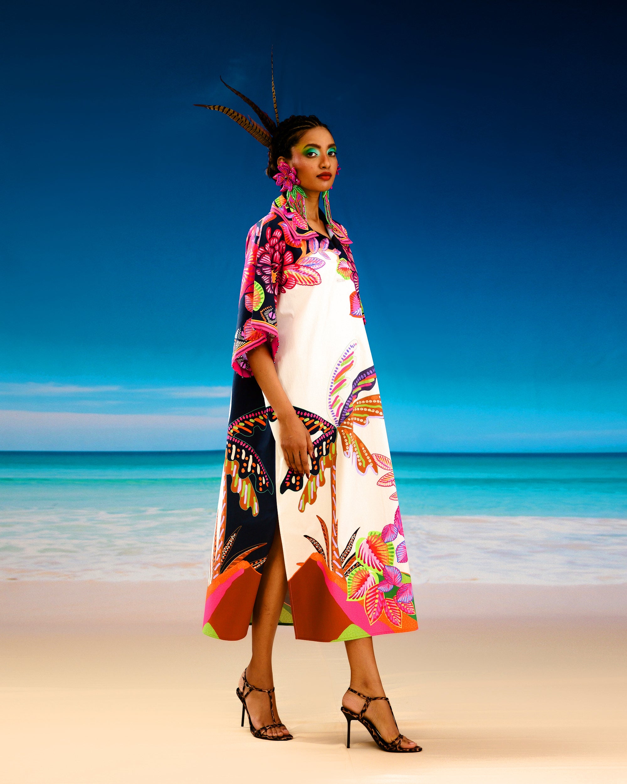 Jamaica : Brianna - Ivory/Black