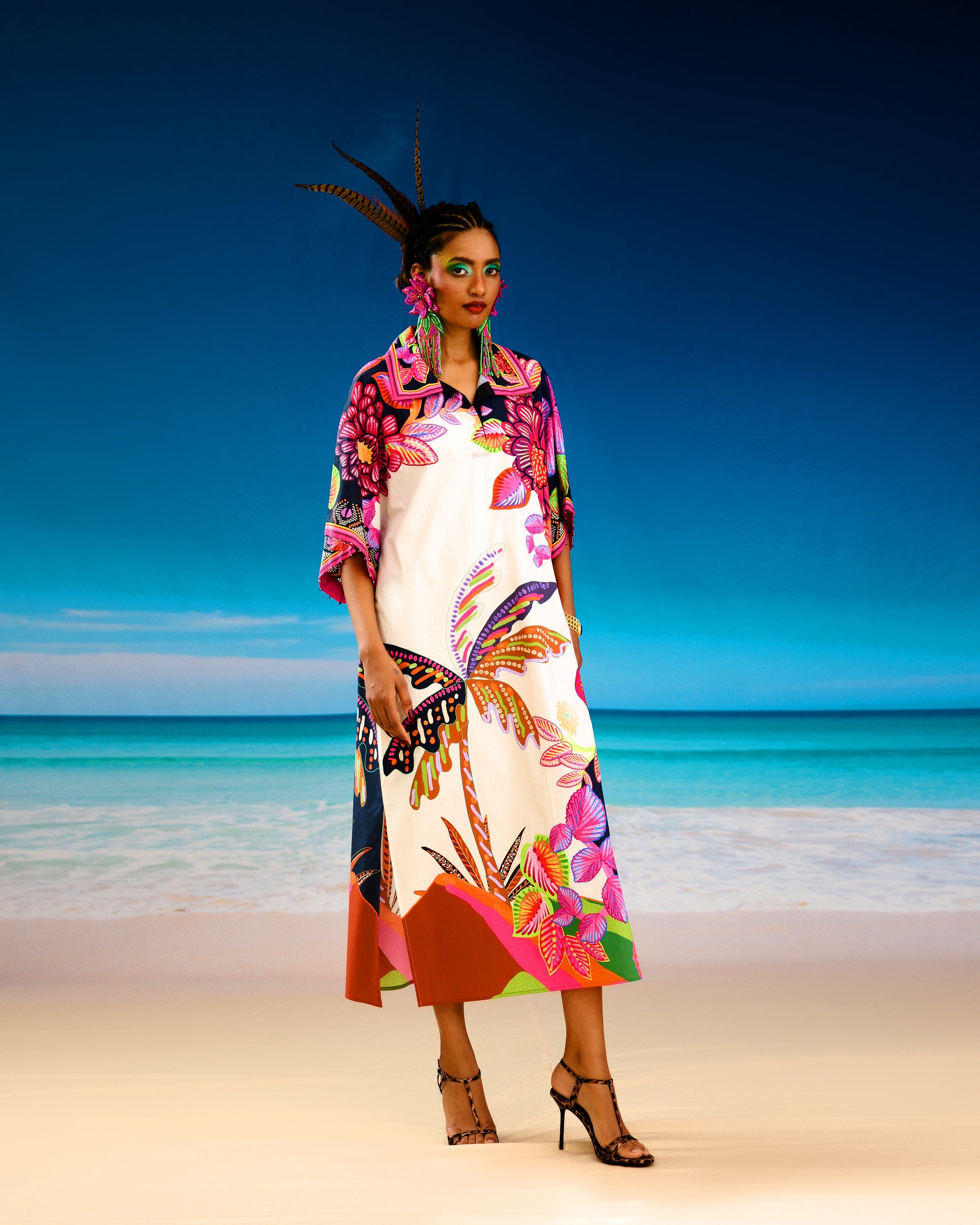 Jamaica : Brianna - Ivory/Black