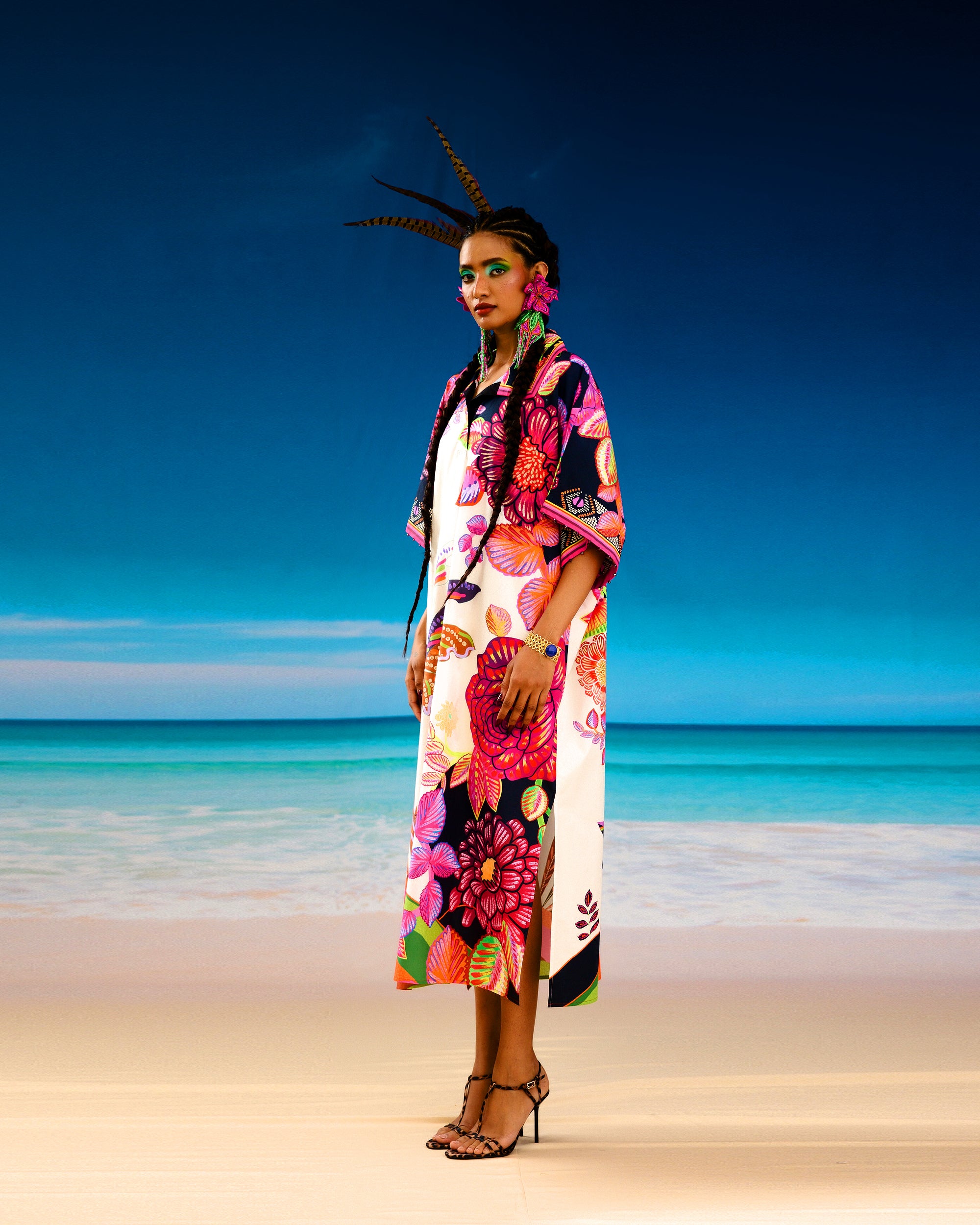Jamaica : Brianna - Ivory/Black