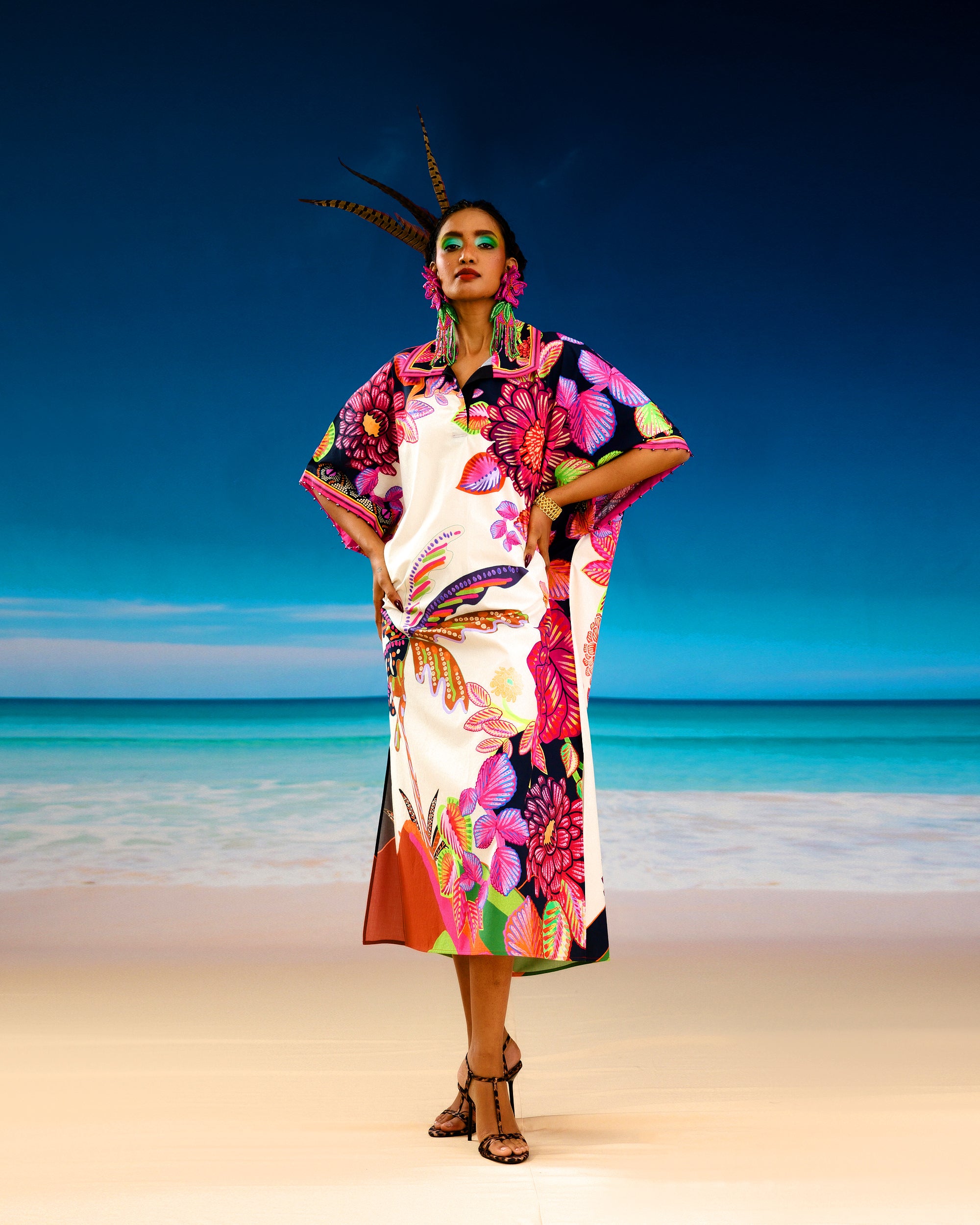 Jamaica : Brianna - Ivory/Black