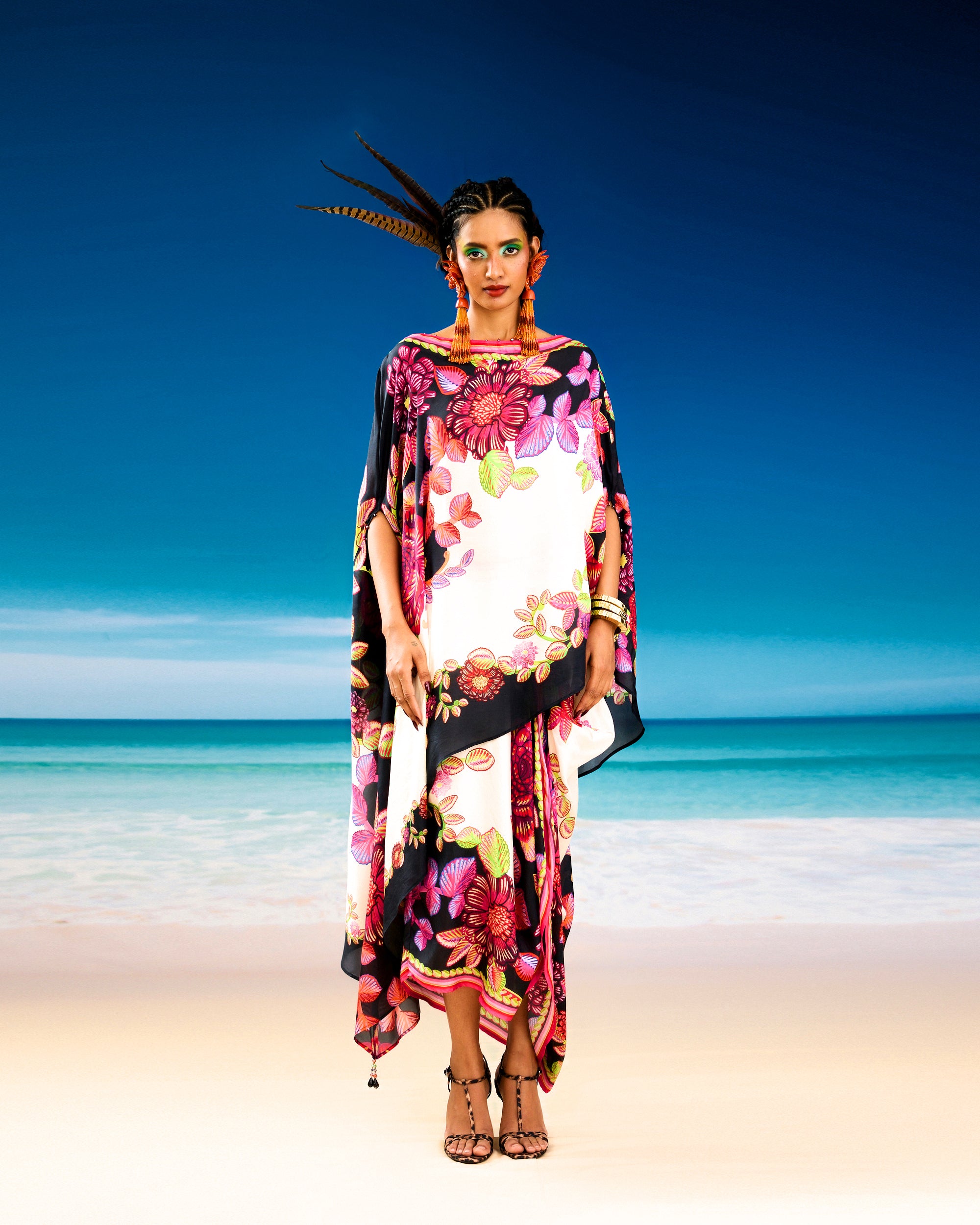 Jamaica : Kamini - Ivory/black