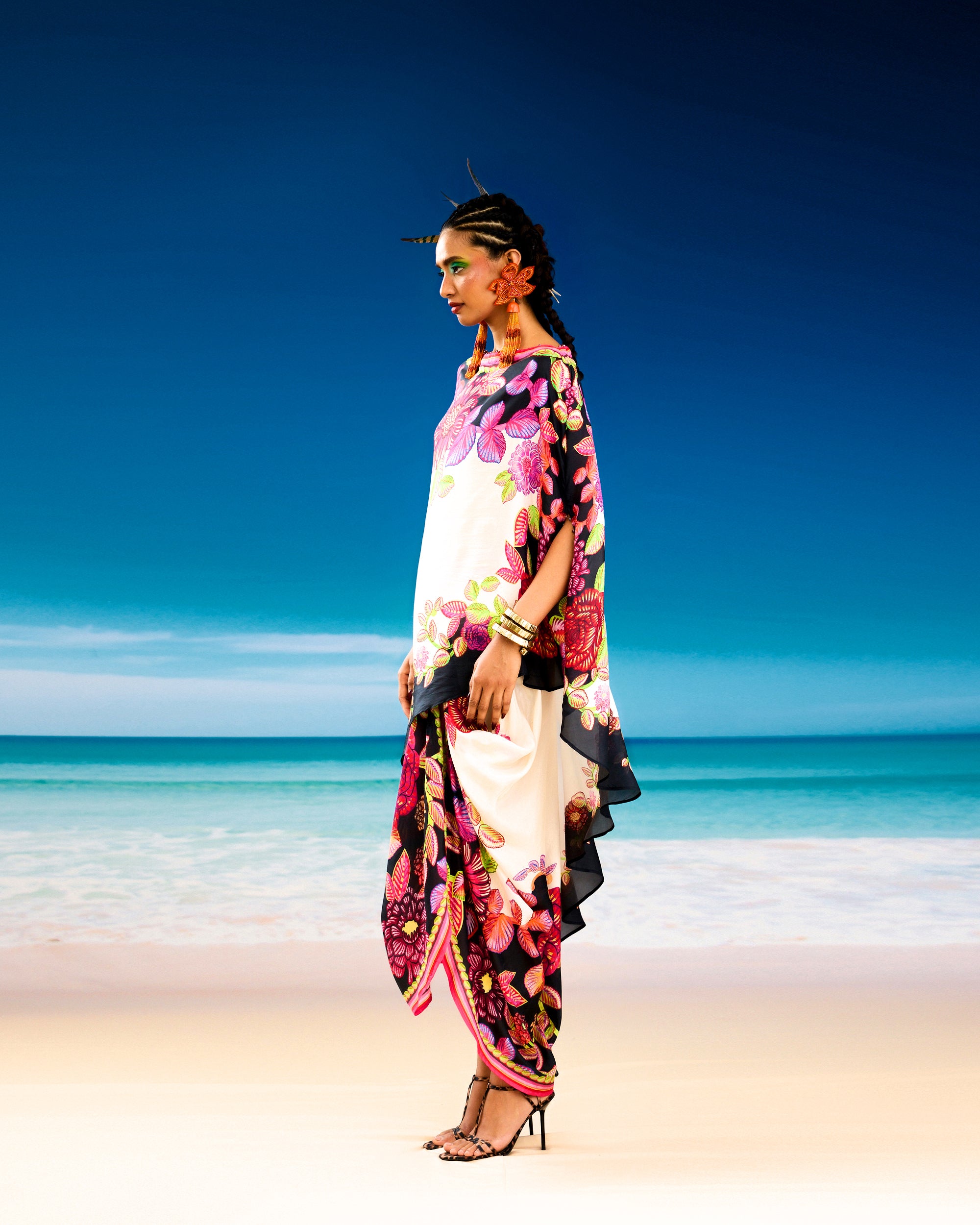 Jamaica : Kamini - Ivory/black