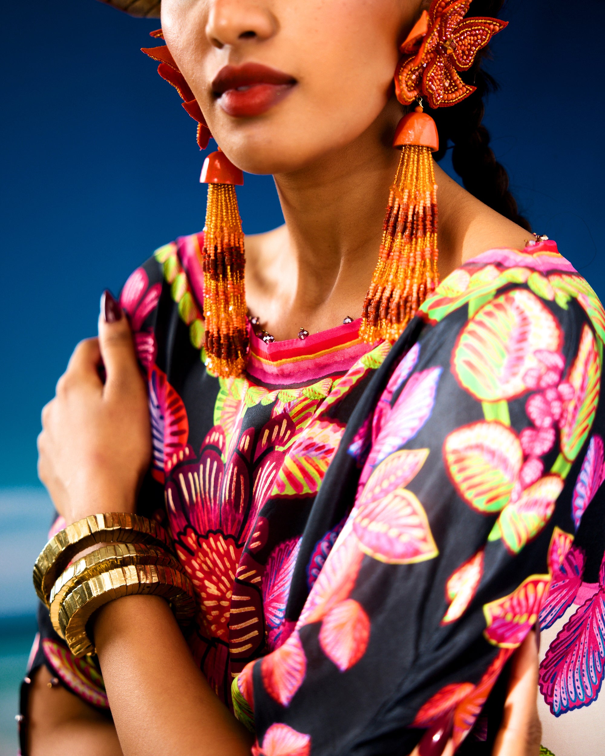 Jamaica : Kamini - Ivory/black