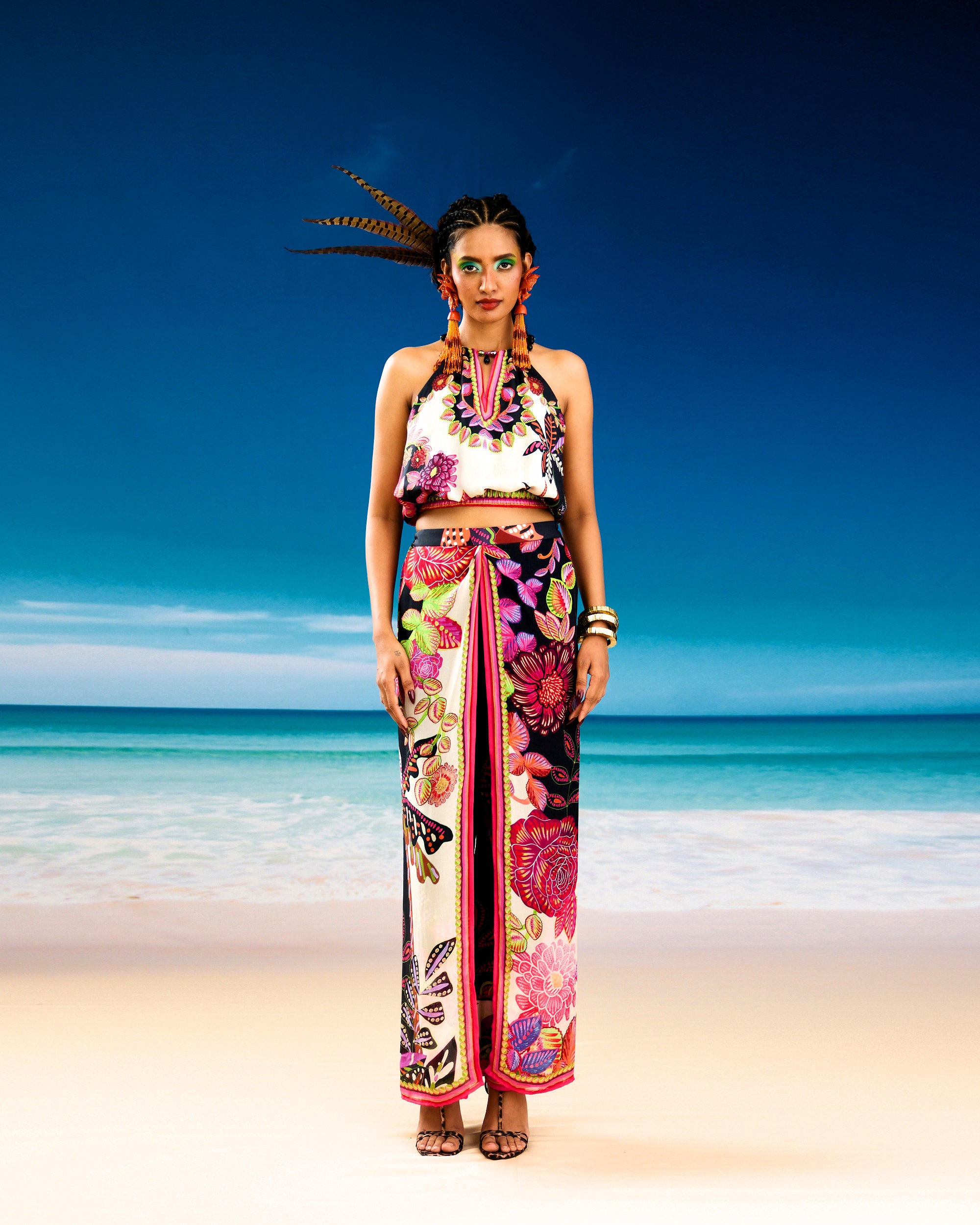 Jamaica : Chandani/Gulbano - Ivory/black