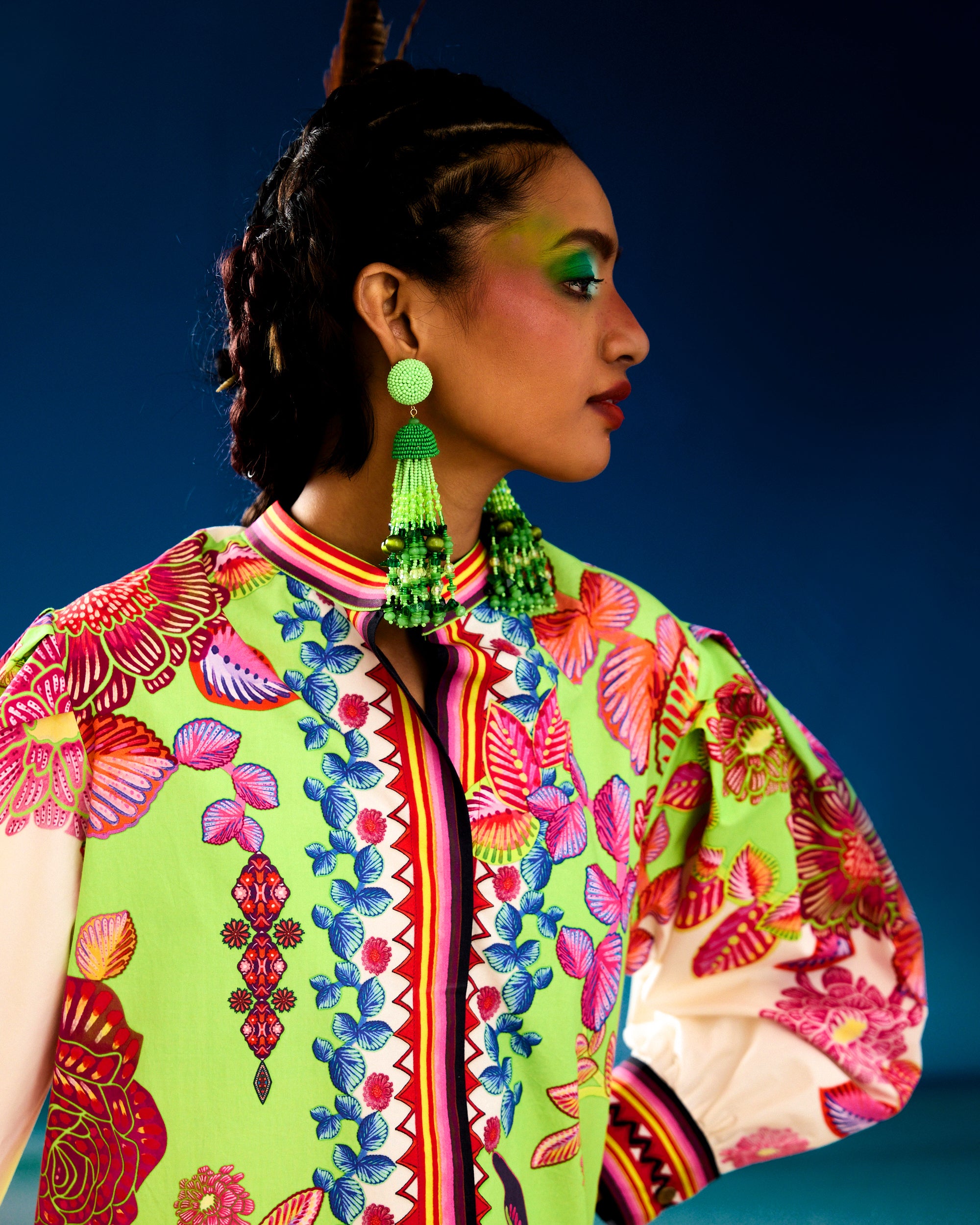 Jamaica : Sophia - Ivory/Lime