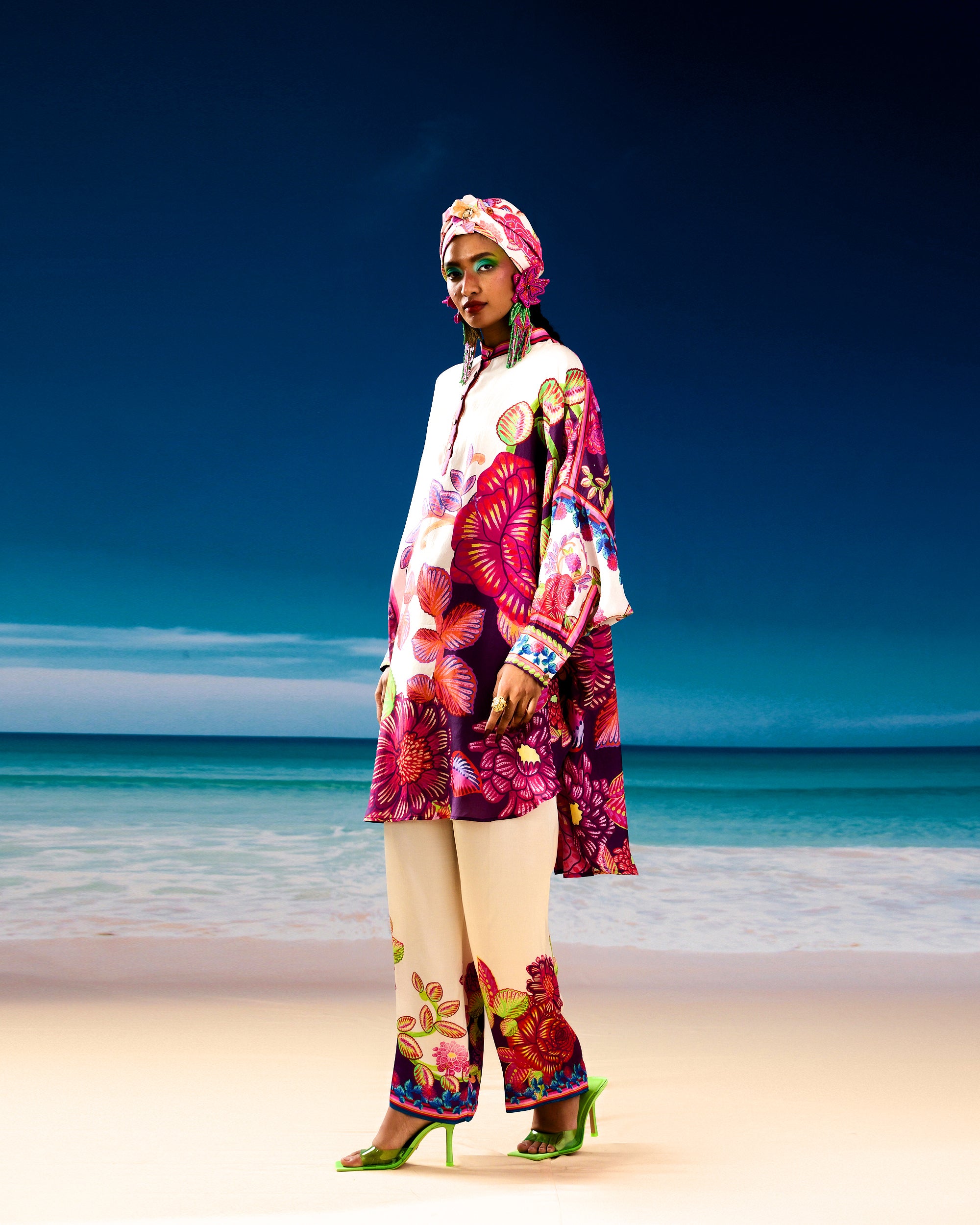Jamaica : Mabel - Ivory/Purple