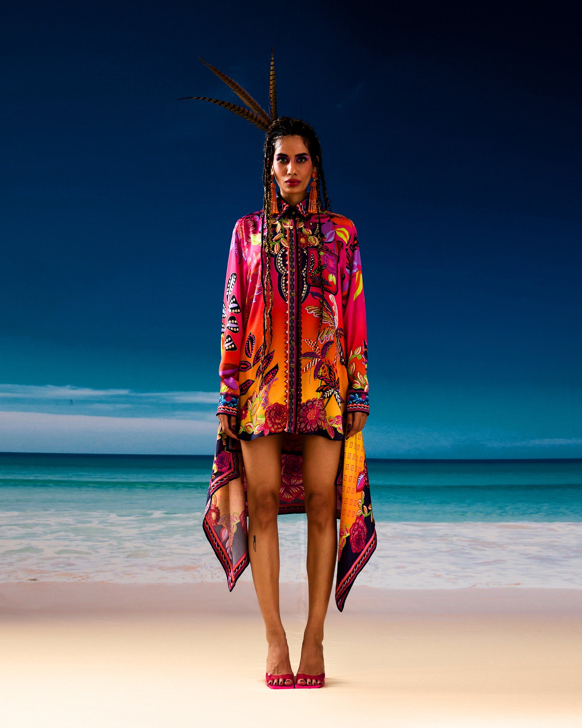 Jamaica : Alvita - Fuchsia/Sun
