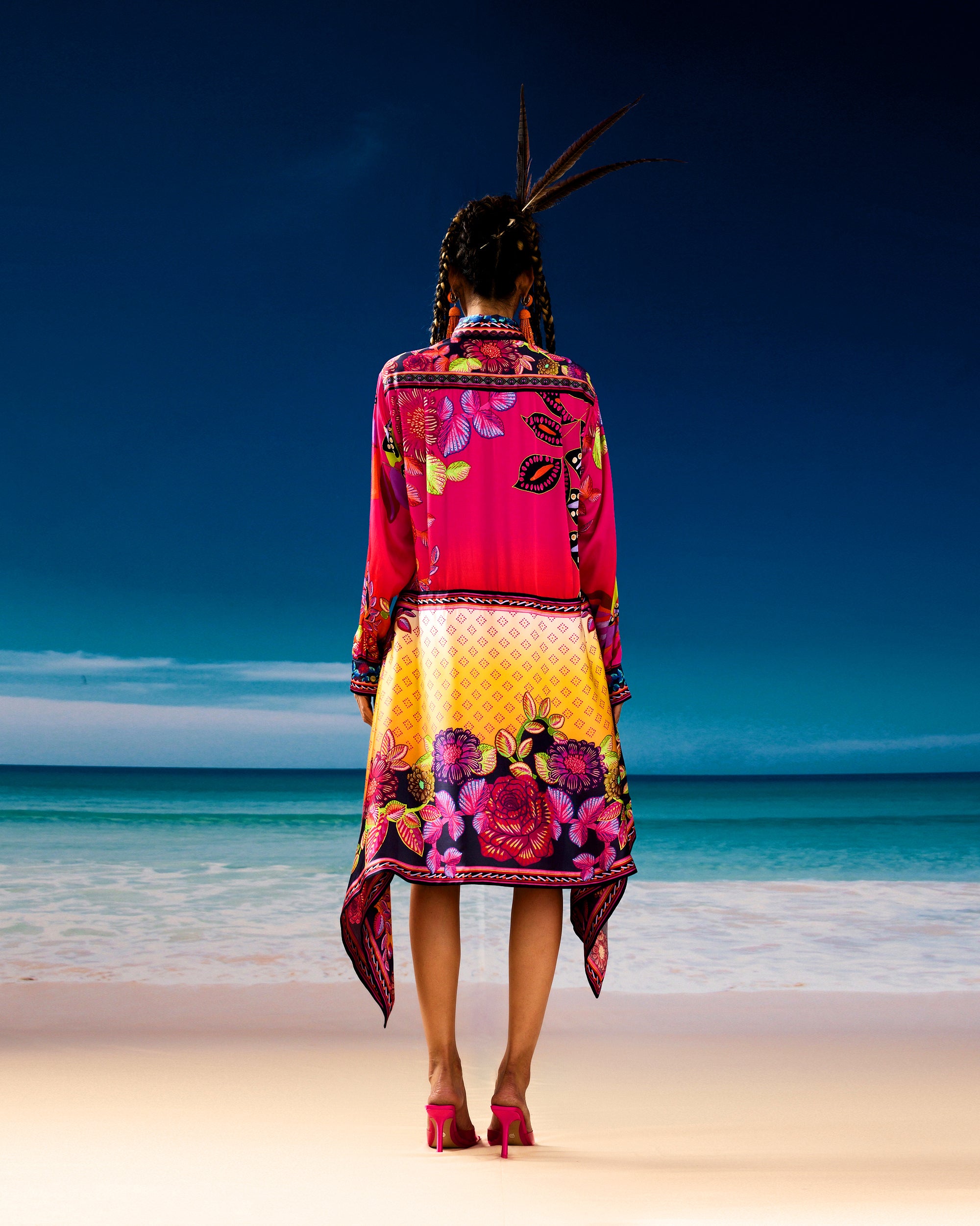 Jamaica : Alvita - Fuchsia/Sun